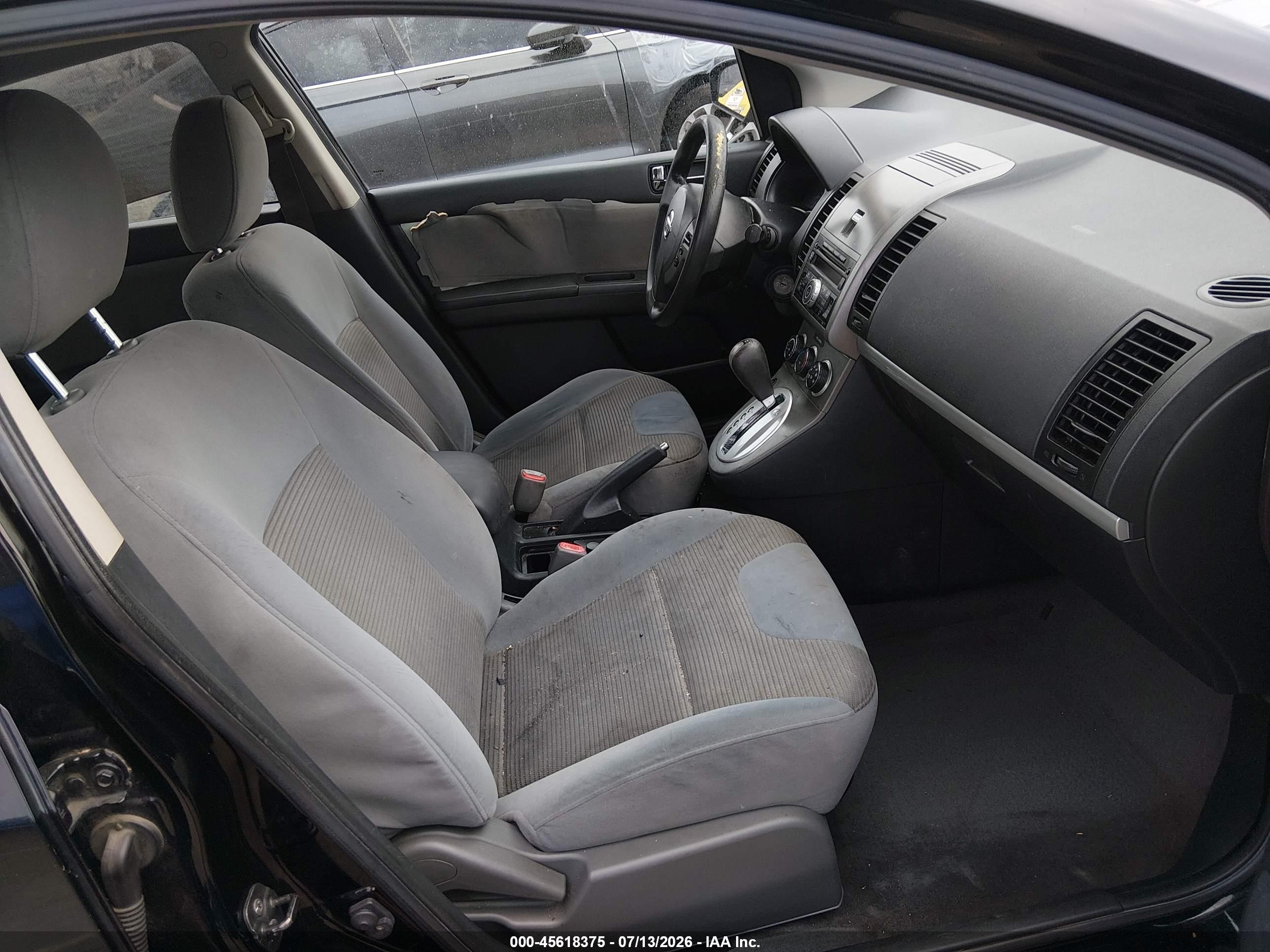 2010 Nissan Sentra 2.0s Black vin: 3N1AB6AP2AL682528