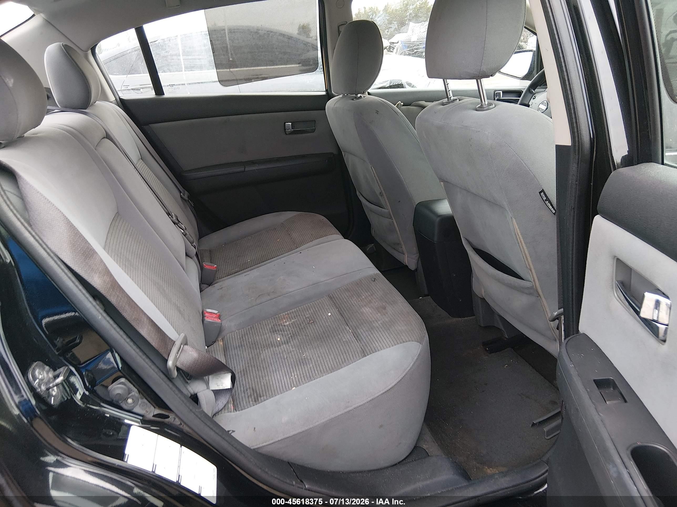 2010 Nissan Sentra 2.0s Black vin: 3N1AB6AP2AL682528