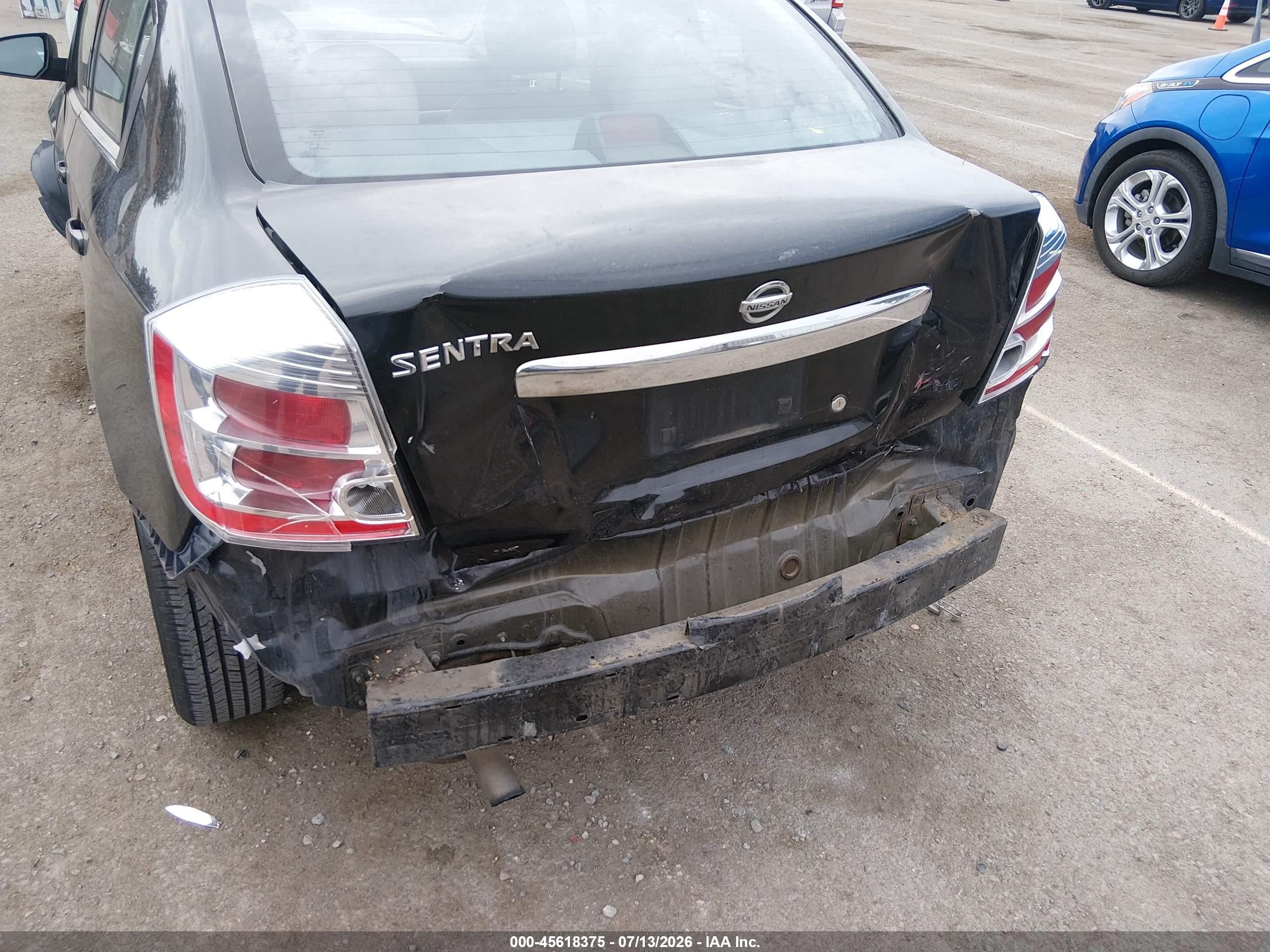 2010 Nissan Sentra 2.0s Black vin: 3N1AB6AP2AL682528