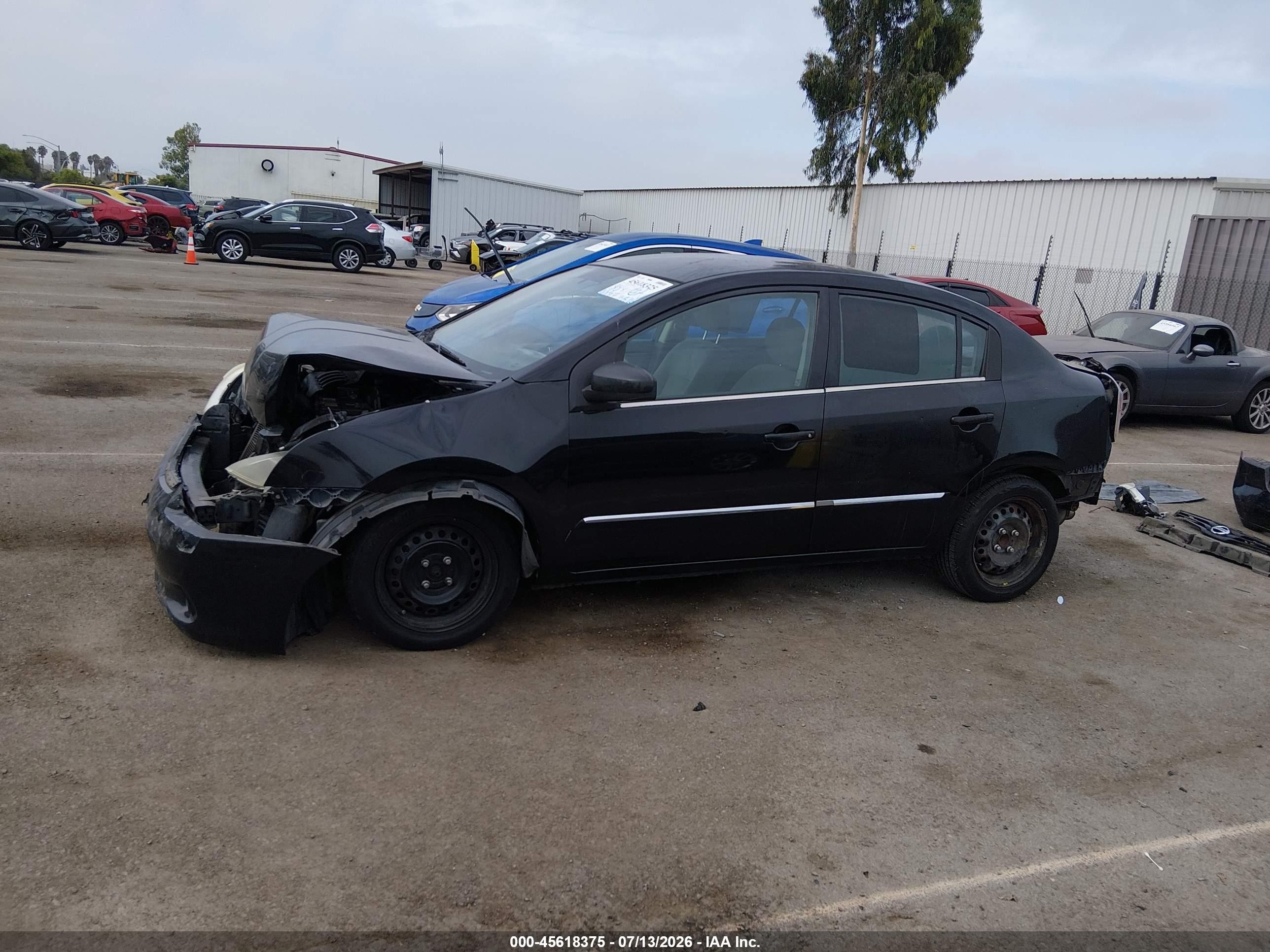 2010 Nissan Sentra 2.0s Black vin: 3N1AB6AP2AL682528