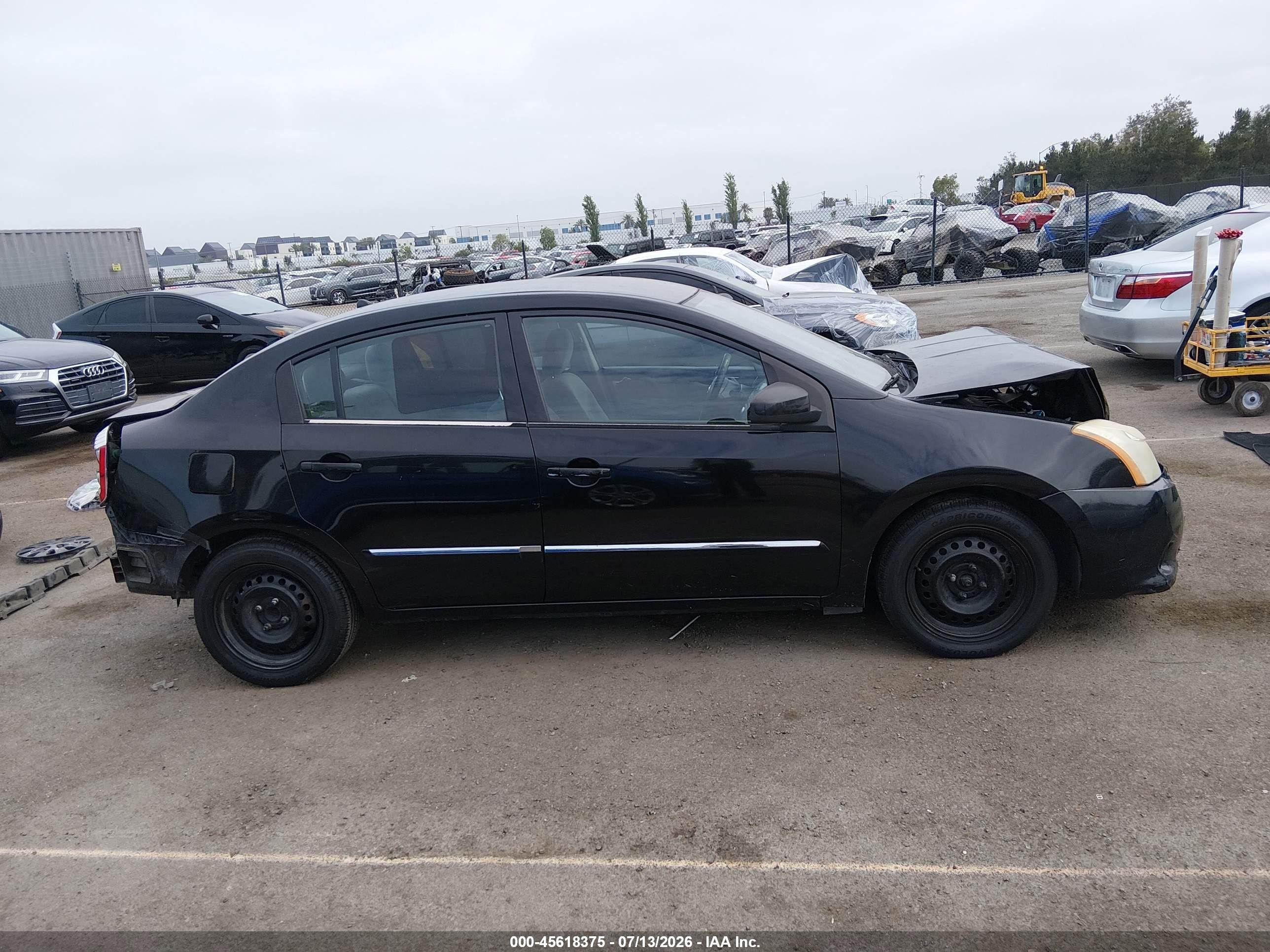 2010 Nissan Sentra 2.0s Black vin: 3N1AB6AP2AL682528