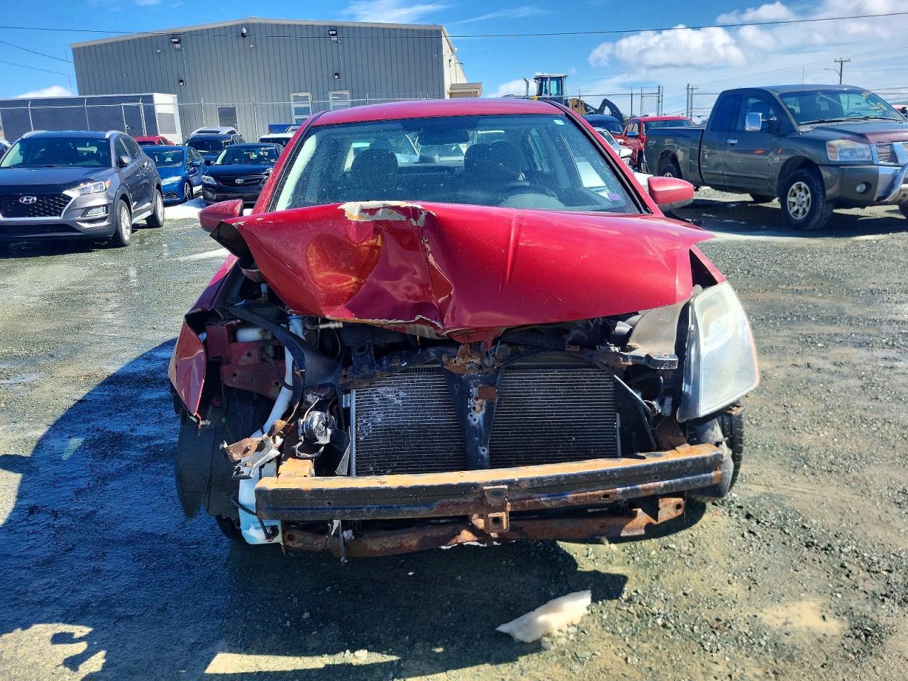 2010 Nissan Sentra 2.0 Sl 4dr Burgundy vin: 3N1AB6AP2AL696557