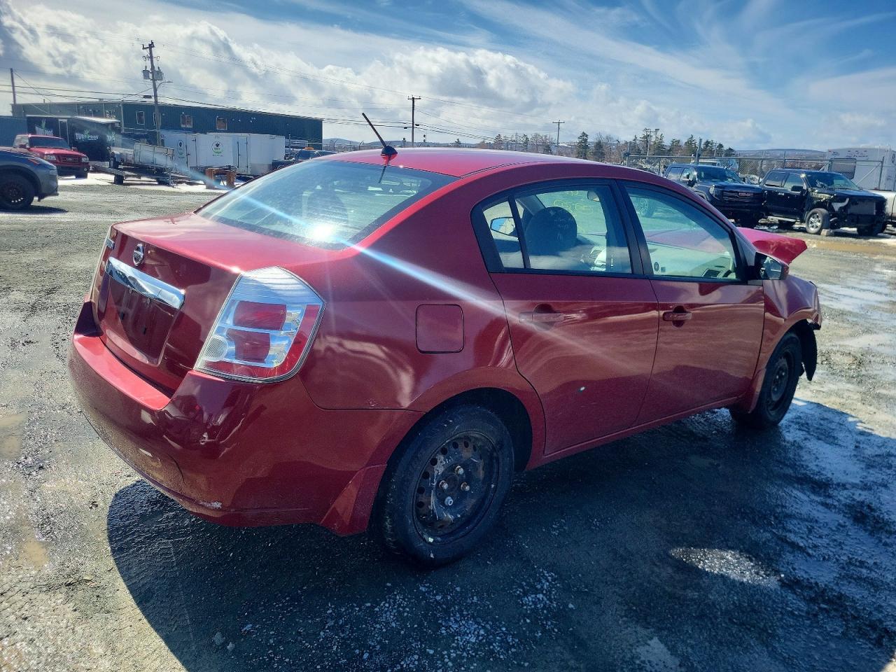 2010 Nissan Sentra 2.0 Sl 4dr Burgundy vin: 3N1AB6AP2AL696557