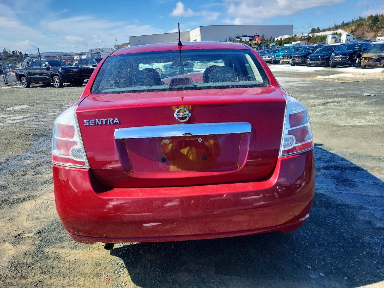 2010 Nissan Sentra 2.0 Sl 4dr Burgundy vin: 3N1AB6AP2AL696557