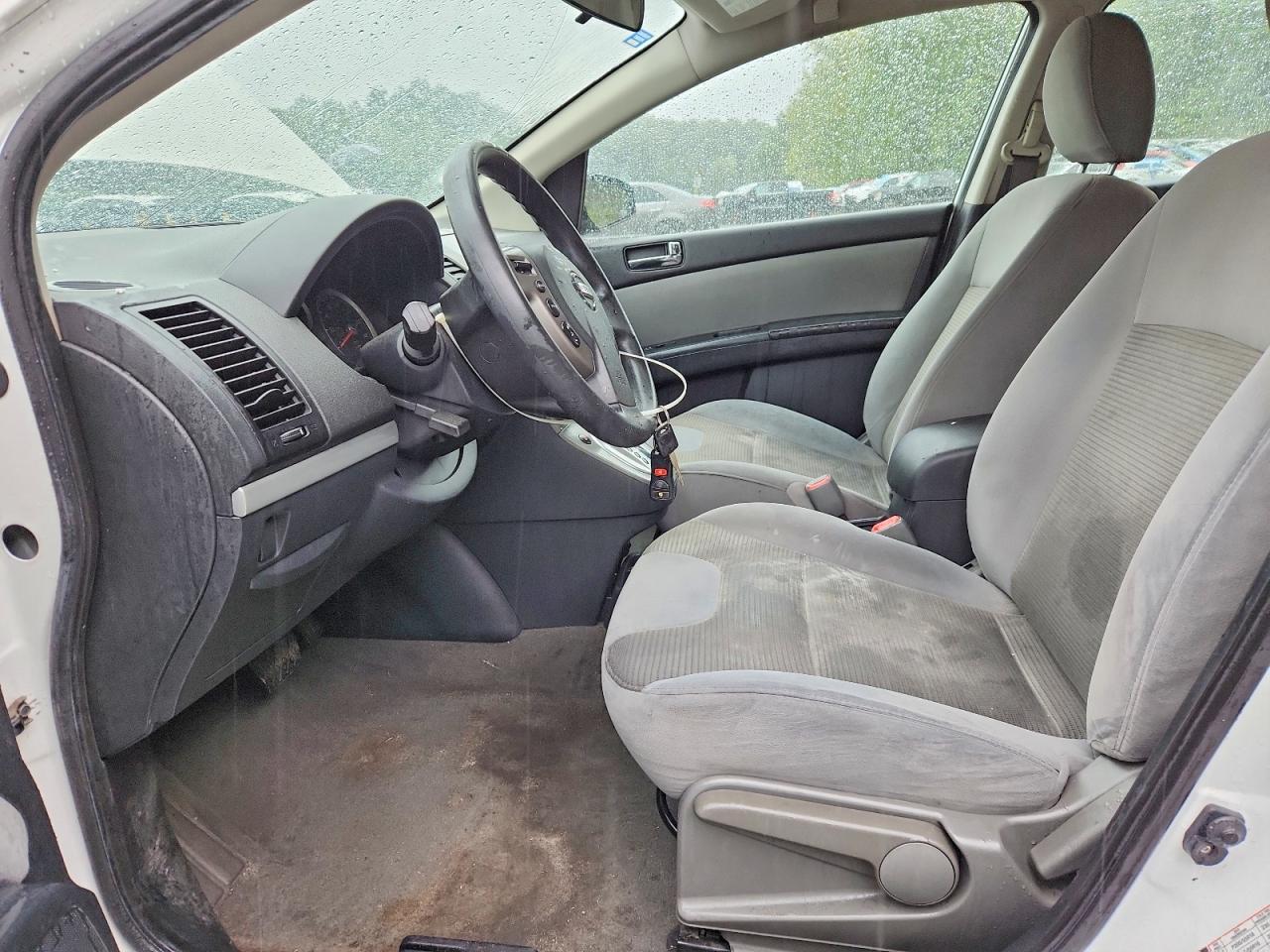 2010 Nissan Sentra 2.0 White vin: 3N1AB6AP2AL701420