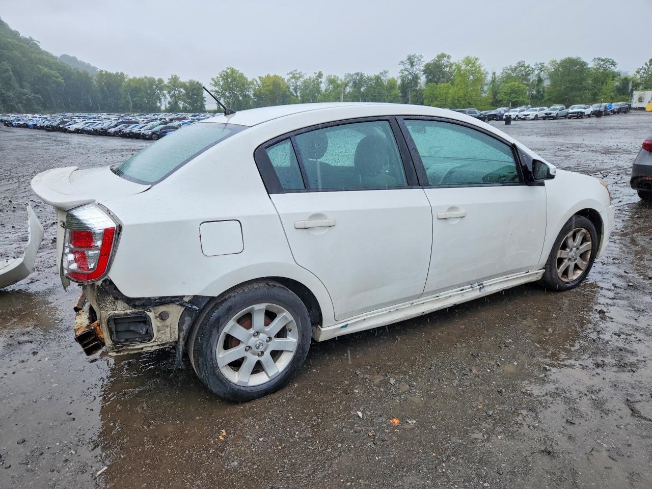 2010 Nissan Sentra 2.0 White vin: 3N1AB6AP2AL701420