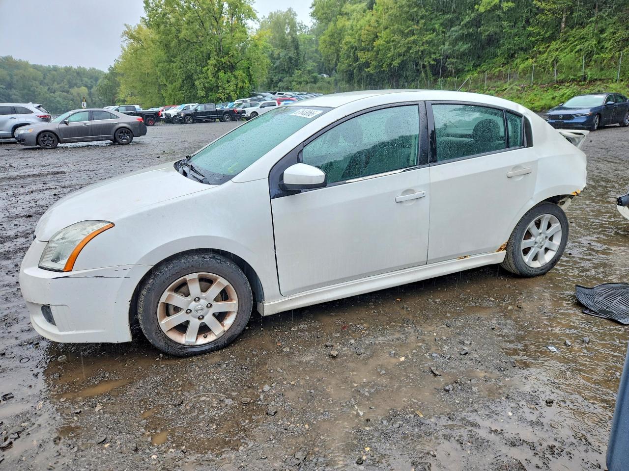 2010 Nissan Sentra 2.0 White vin: 3N1AB6AP2AL701420