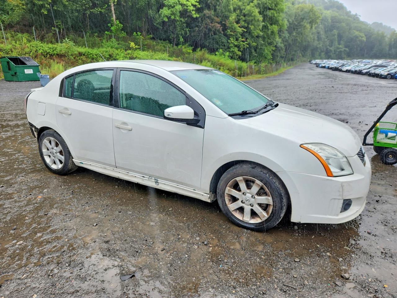 2010 Nissan Sentra 2.0 White vin: 3N1AB6AP2AL701420