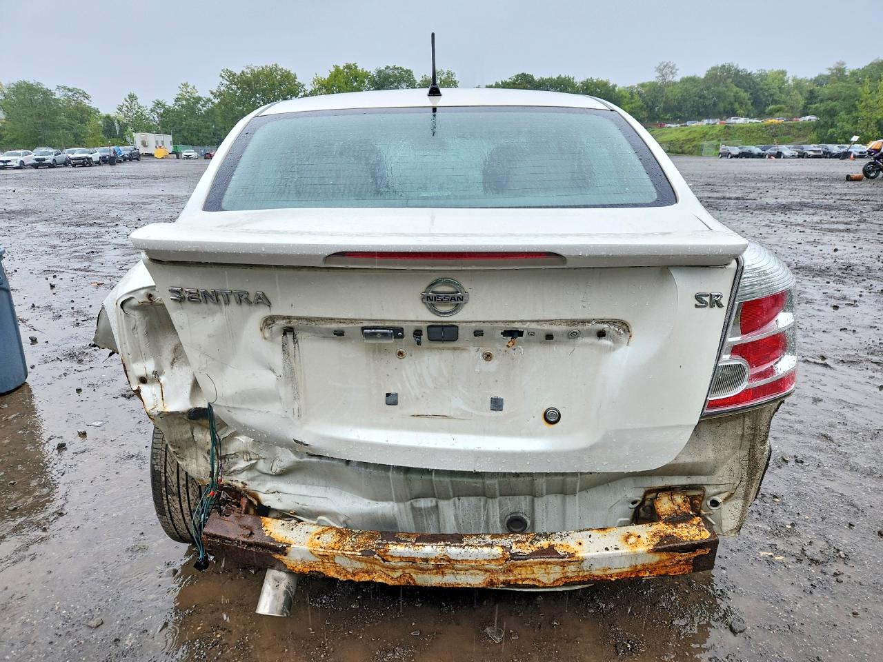 2010 Nissan Sentra 2.0 White vin: 3N1AB6AP2AL701420