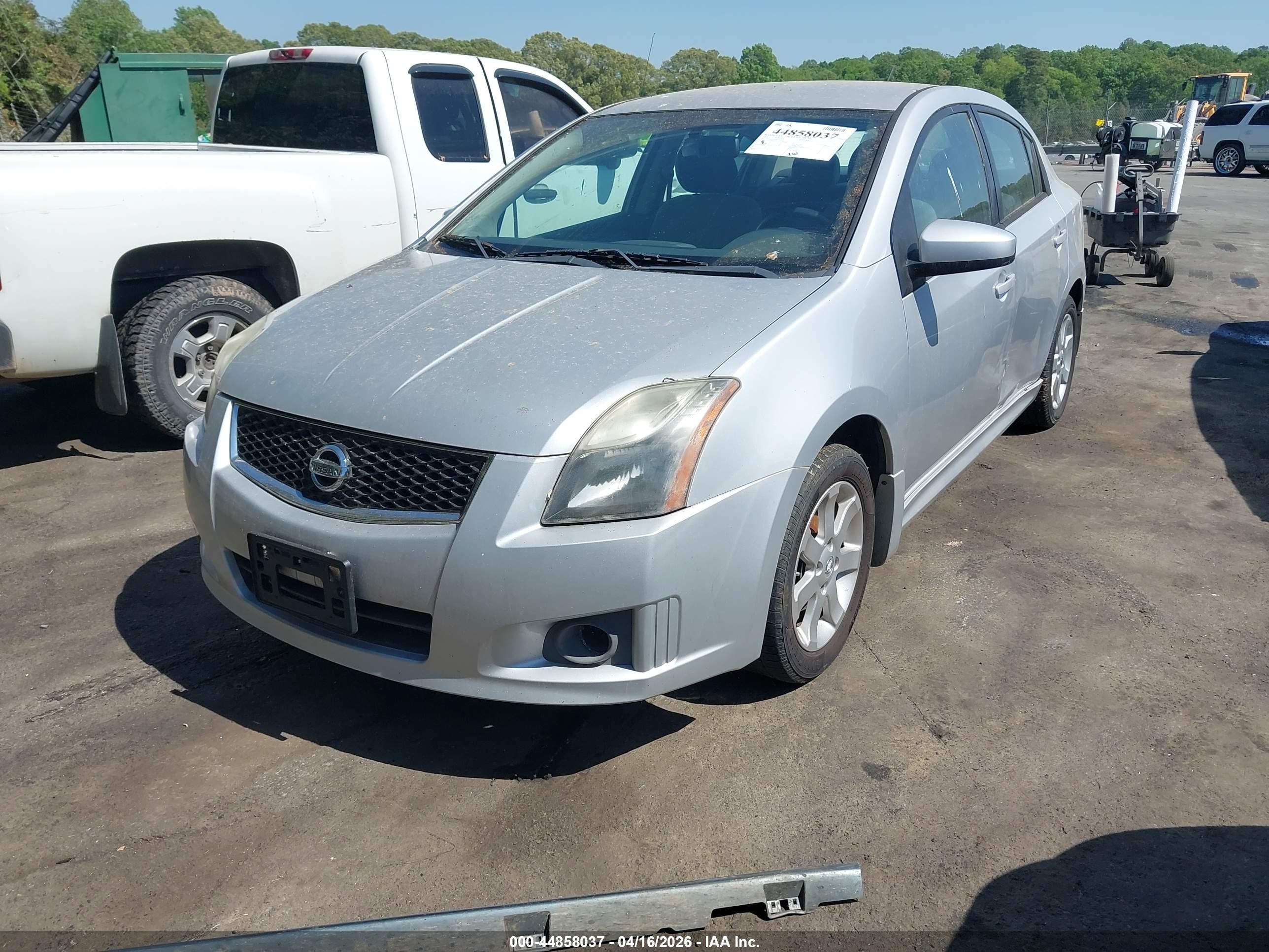 2010 Nissan Sentra 2.0sr Silver vin: 3N1AB6AP2AL711218