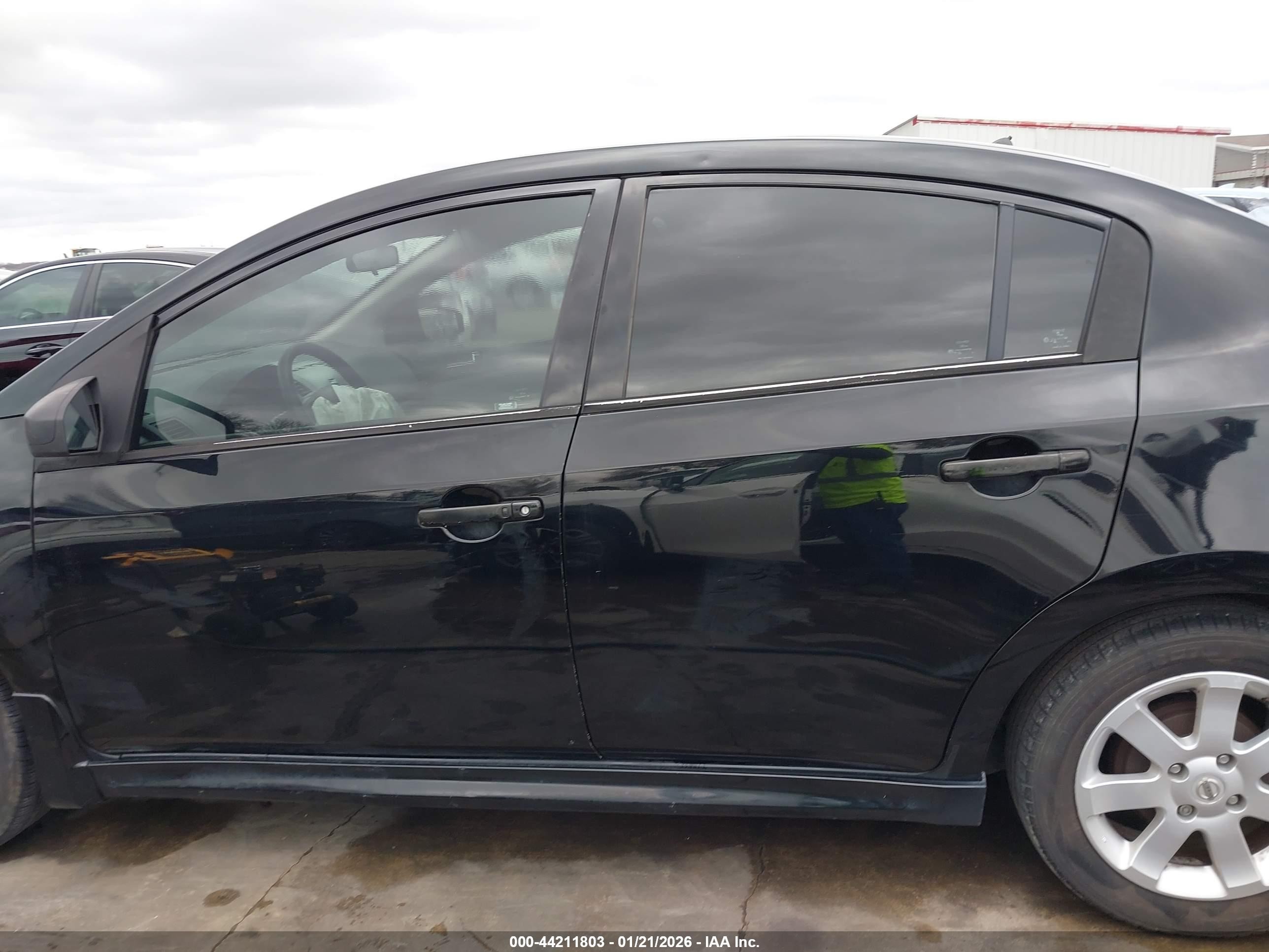 2010 Nissan Sentra 2.0sr Black vin: 3N1AB6AP2AL712269