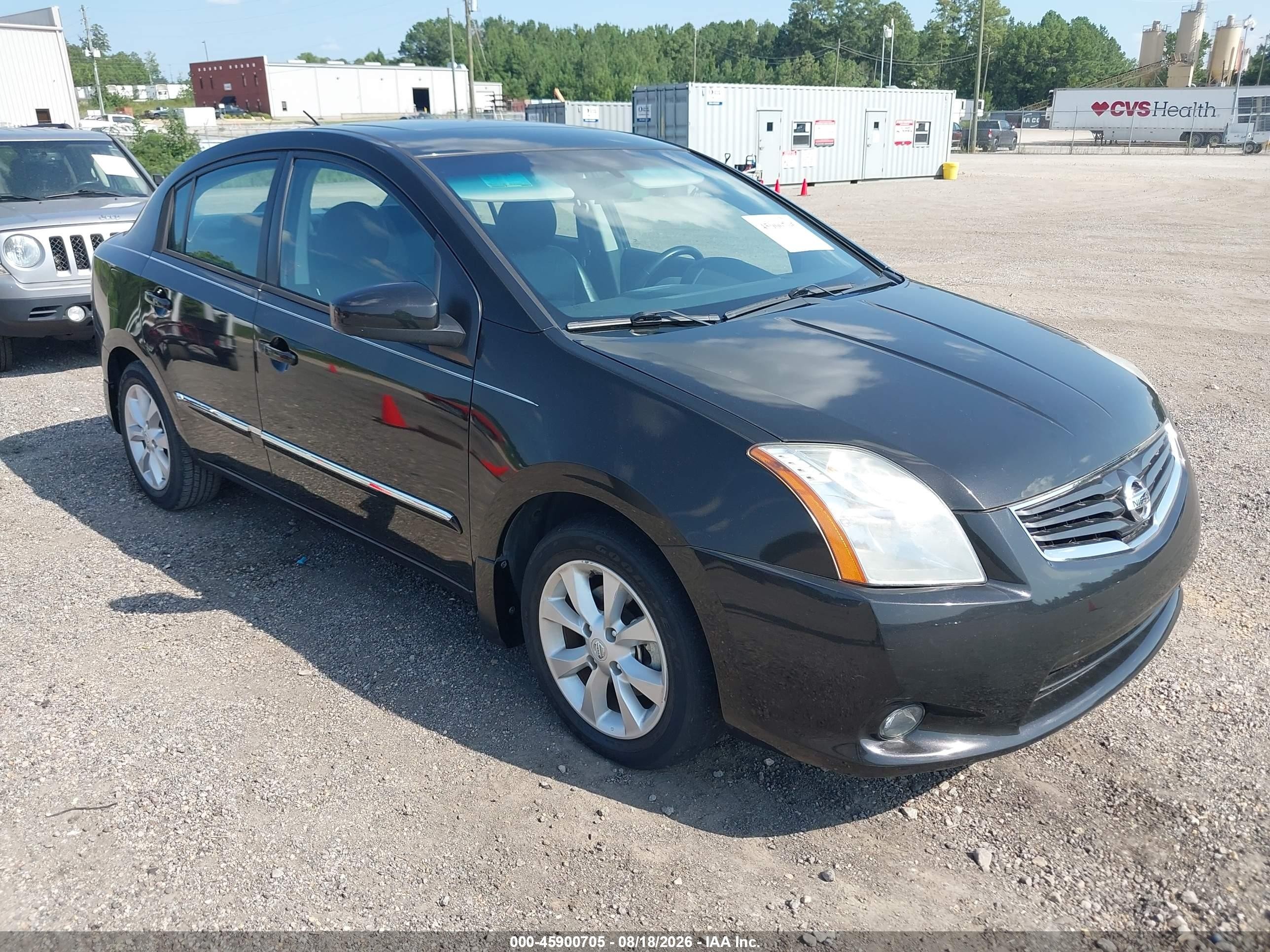 2010 Nissan Sentra 2.0sl Черный vin: 3N1AB6AP2AL712952