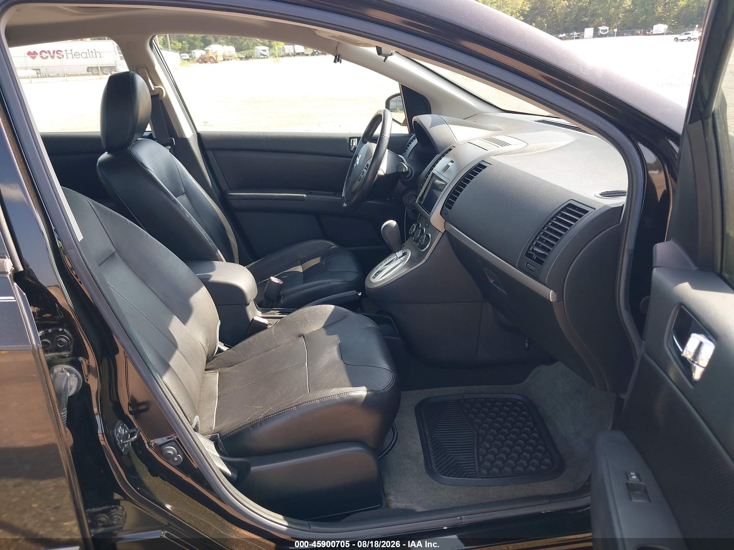 2010 Nissan Sentra 2.0sl Черный vin: 3N1AB6AP2AL712952