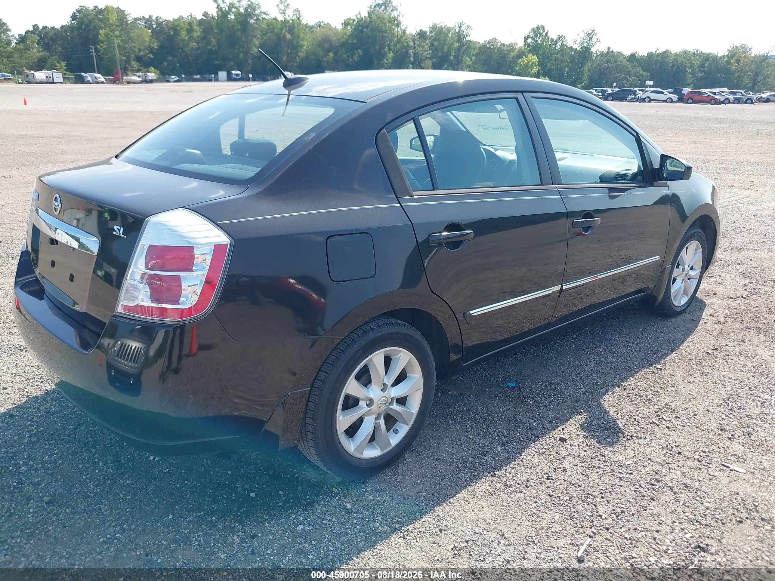 2010 Nissan Sentra 2.0sl Черный vin: 3N1AB6AP2AL712952