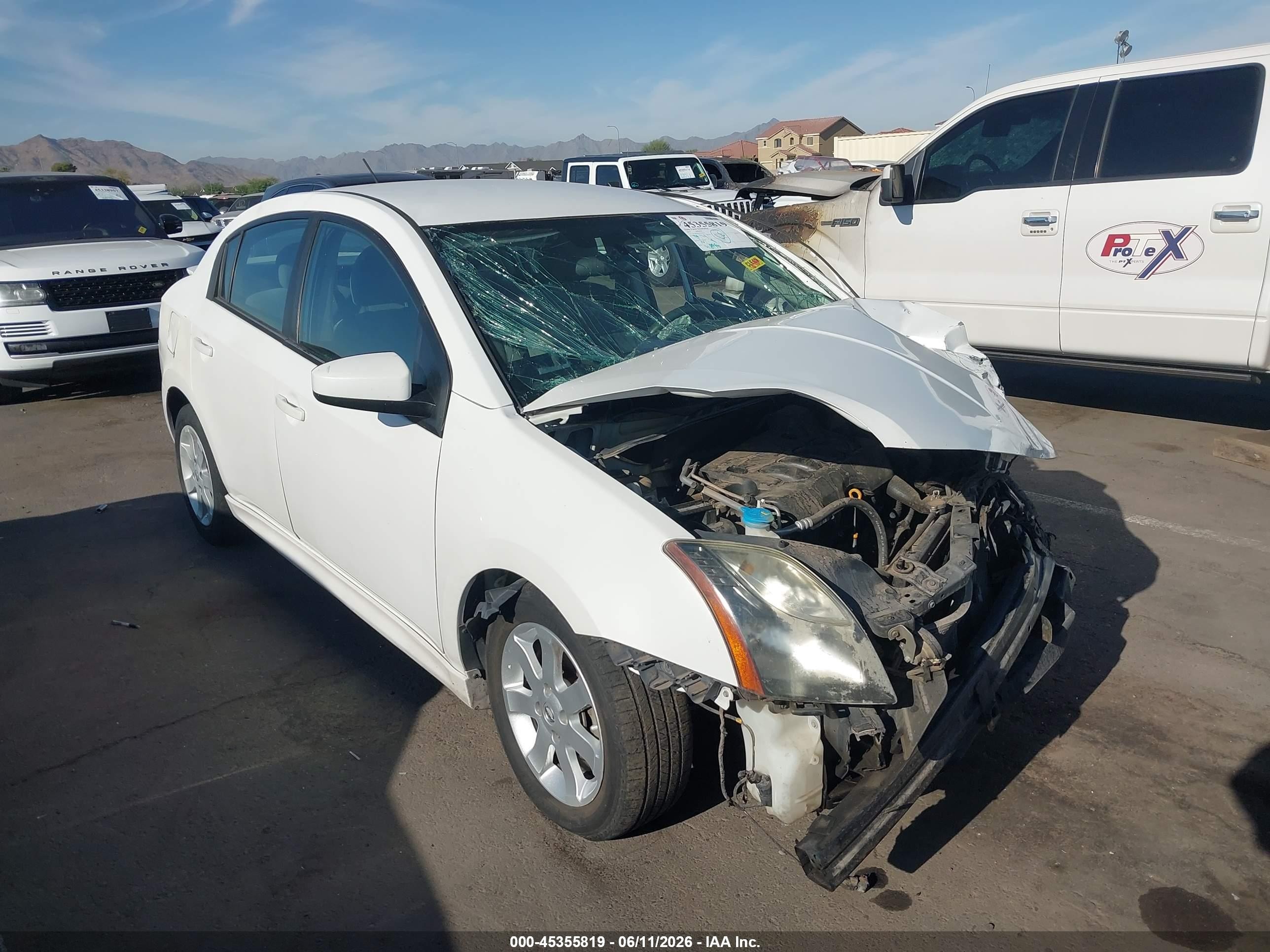 2010 Nissan Sentra 2.0sr White vin: 3N1AB6AP2AL714278