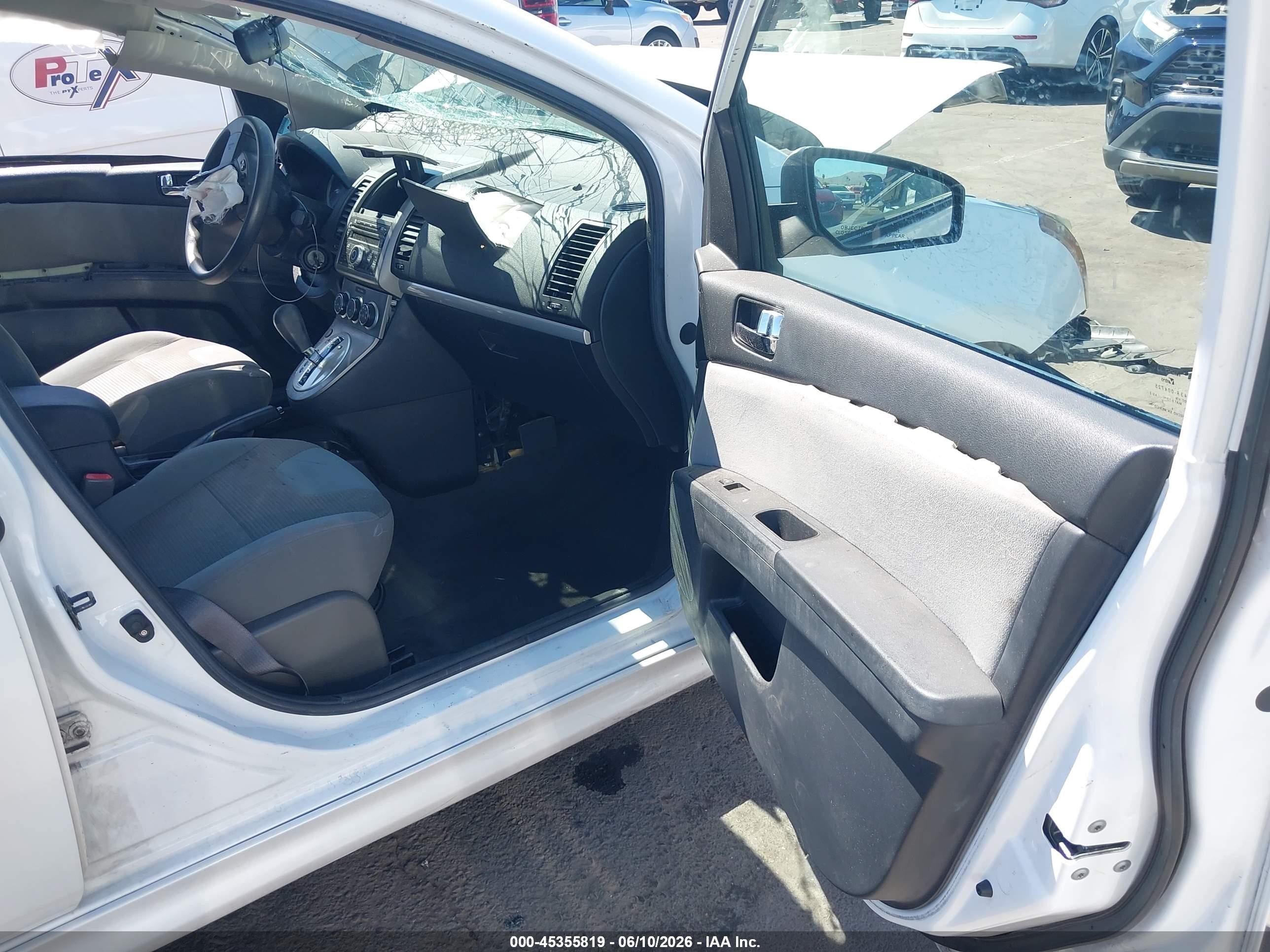 2010 Nissan Sentra 2.0sr White vin: 3N1AB6AP2AL714278