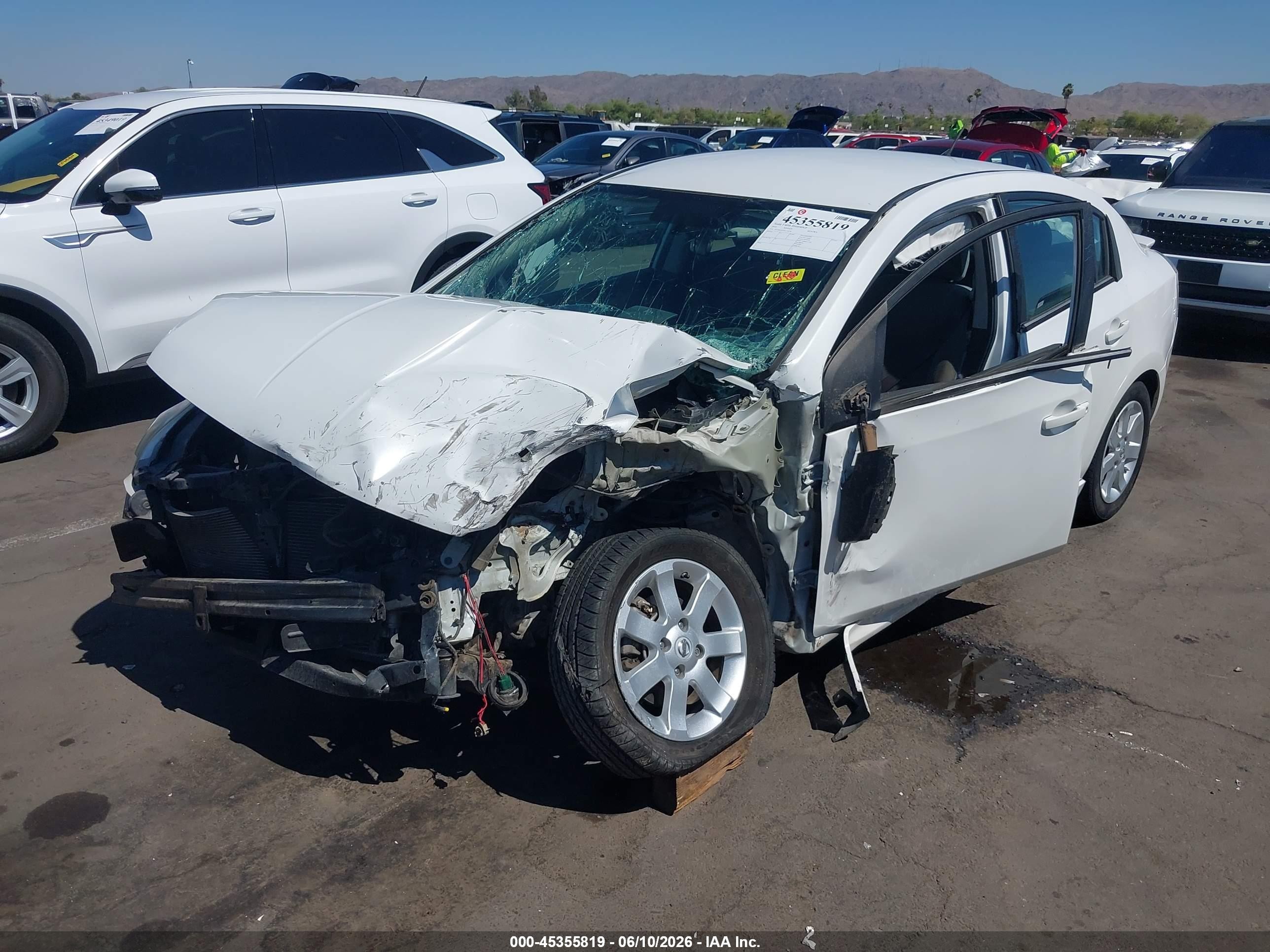 2010 Nissan Sentra 2.0sr White vin: 3N1AB6AP2AL714278