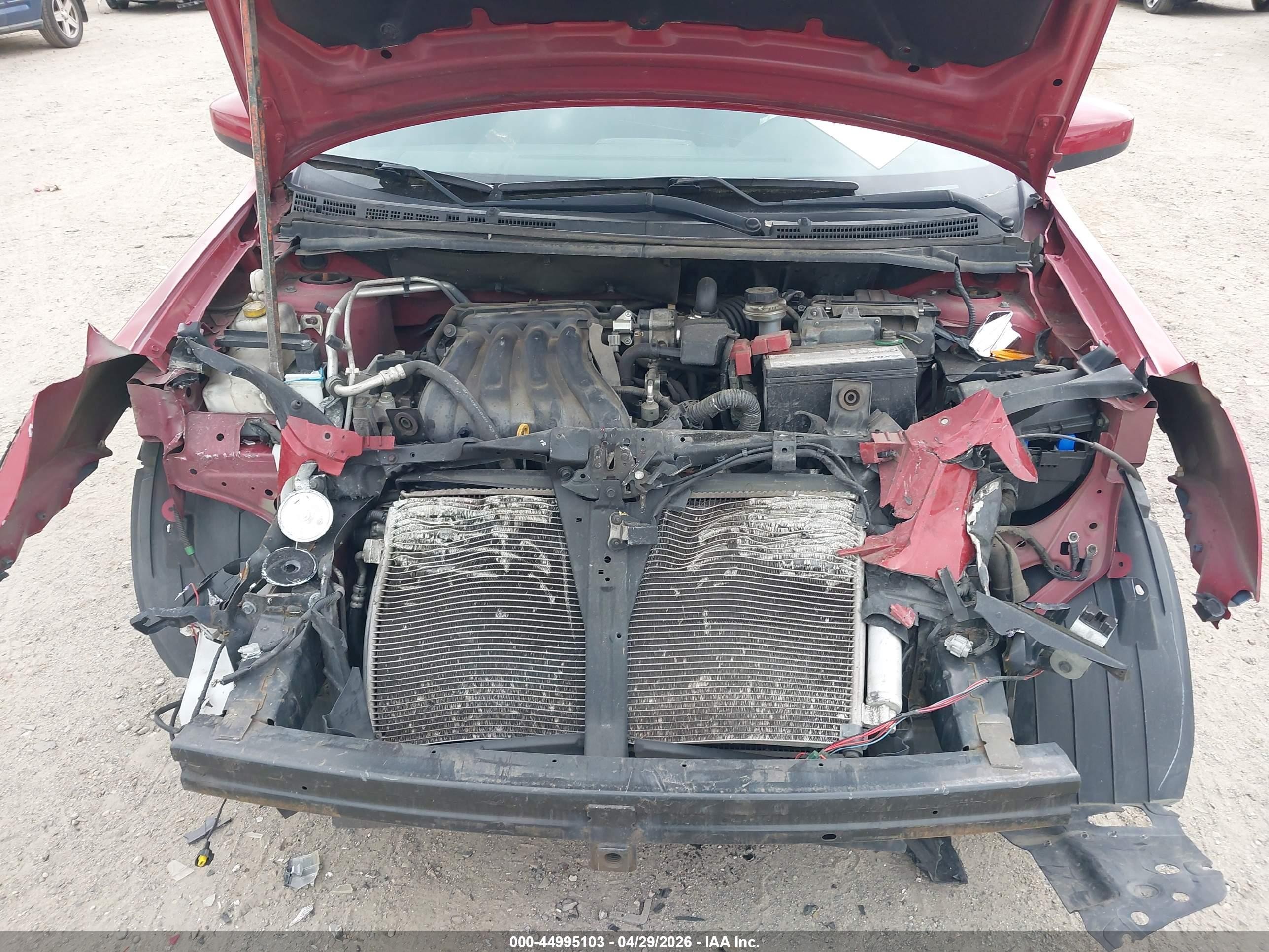 2011 Nissan Sentra 2.0 Red vin: 3N1AB6AP2BL606647