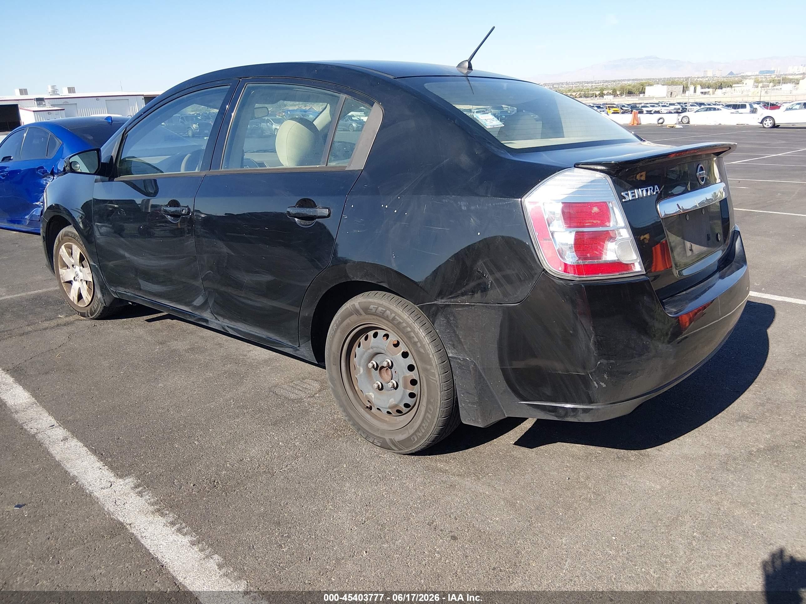2011 Nissan Sentra 2.0 Черный vin: 3N1AB6AP2BL622640