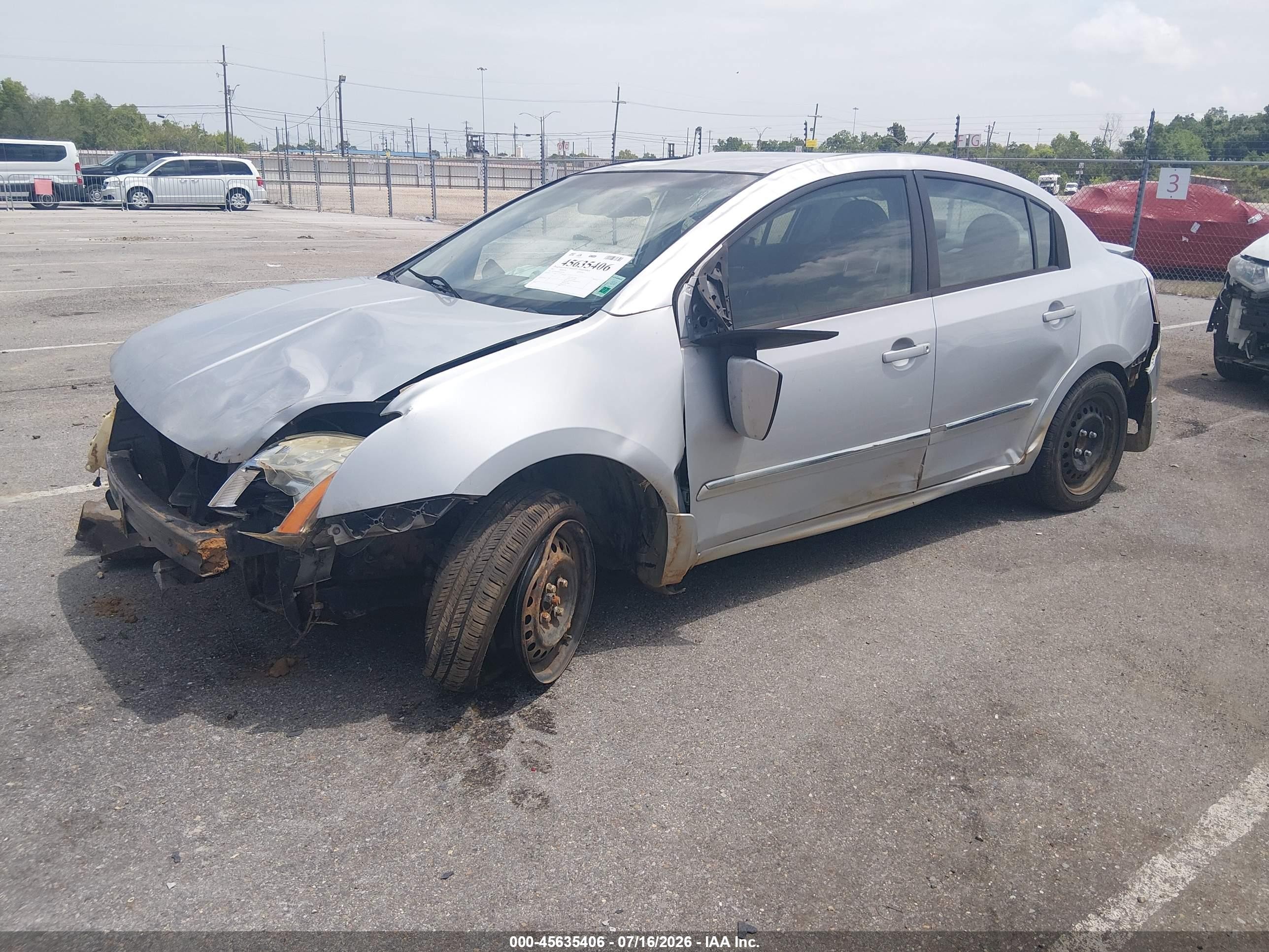 2011 Nissan Sentra 2.0s Серебряный vin: 3N1AB6AP2BL643326