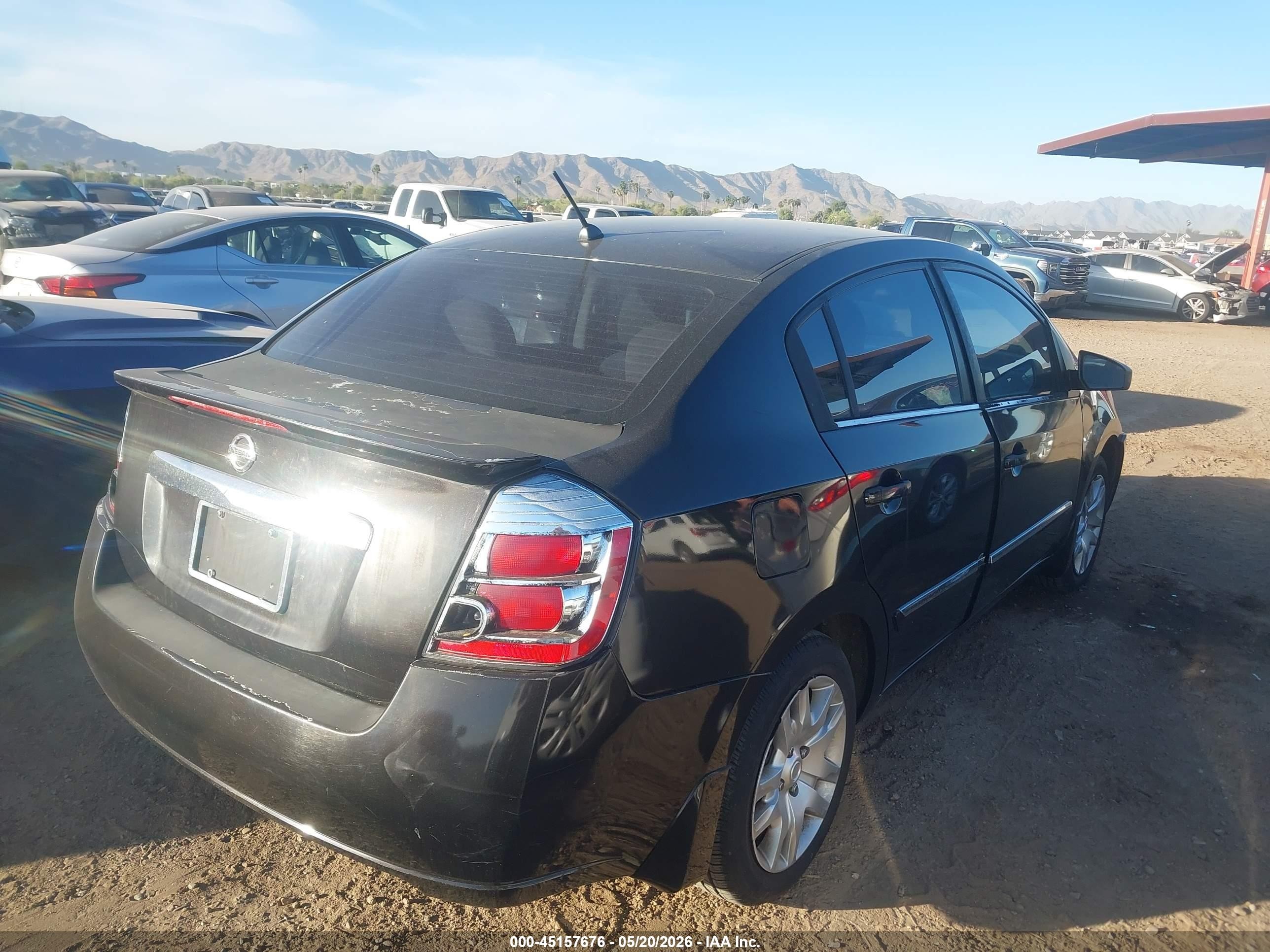 2011 Nissan Sentra 2.0s Black vin: 3N1AB6AP2BL651619
