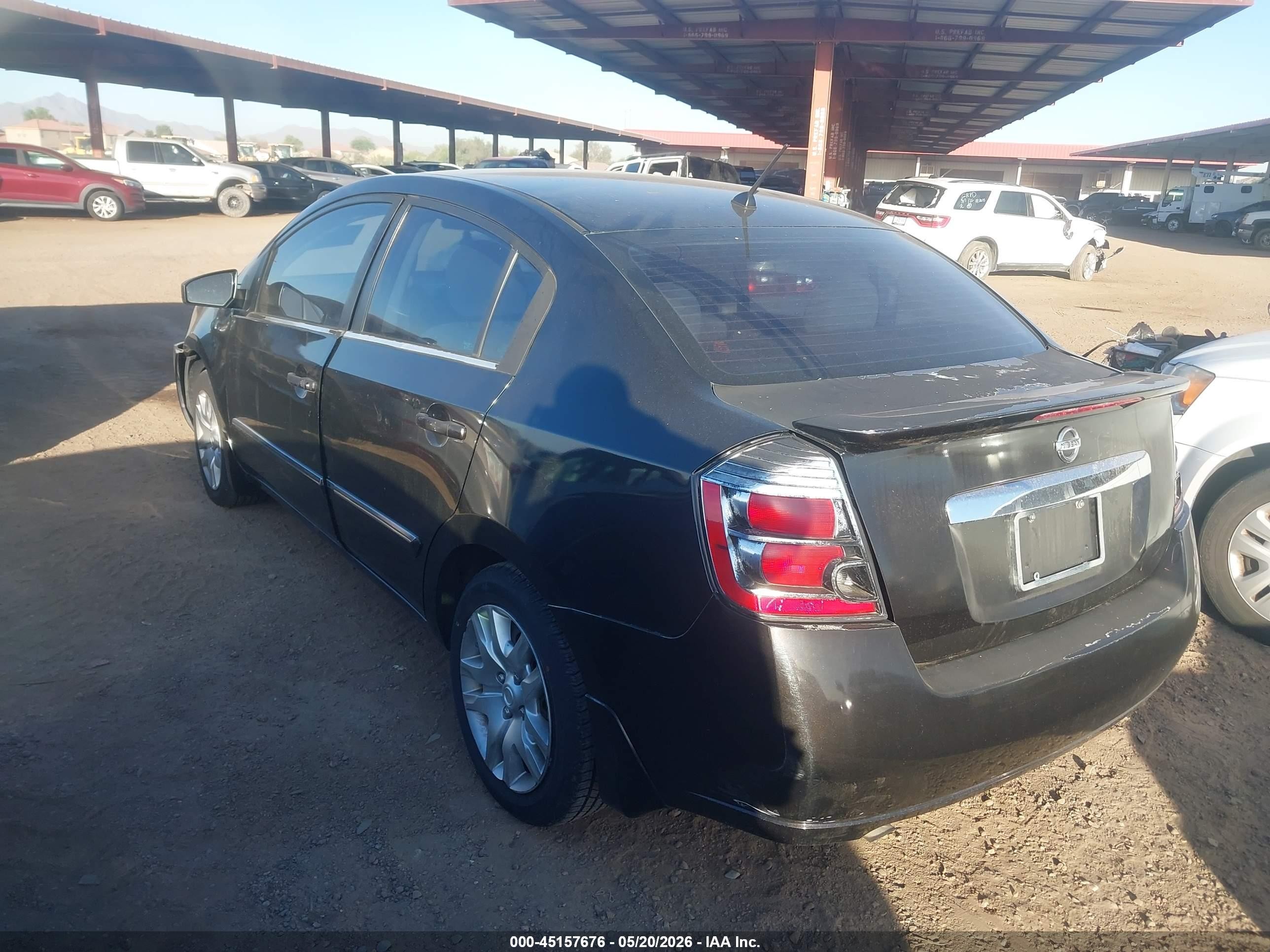 2011 Nissan Sentra 2.0s Black vin: 3N1AB6AP2BL651619