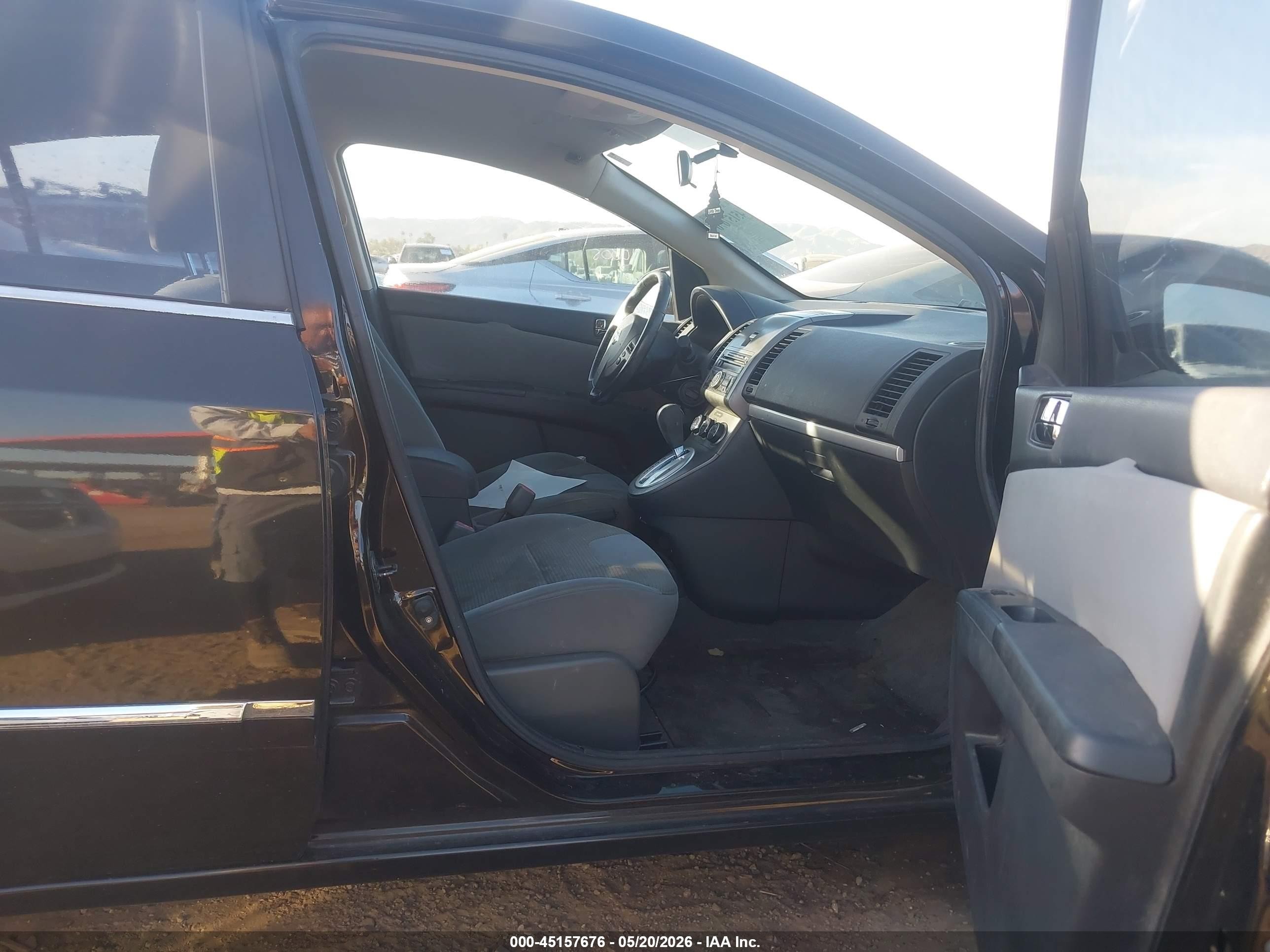 2011 Nissan Sentra 2.0s Black vin: 3N1AB6AP2BL651619