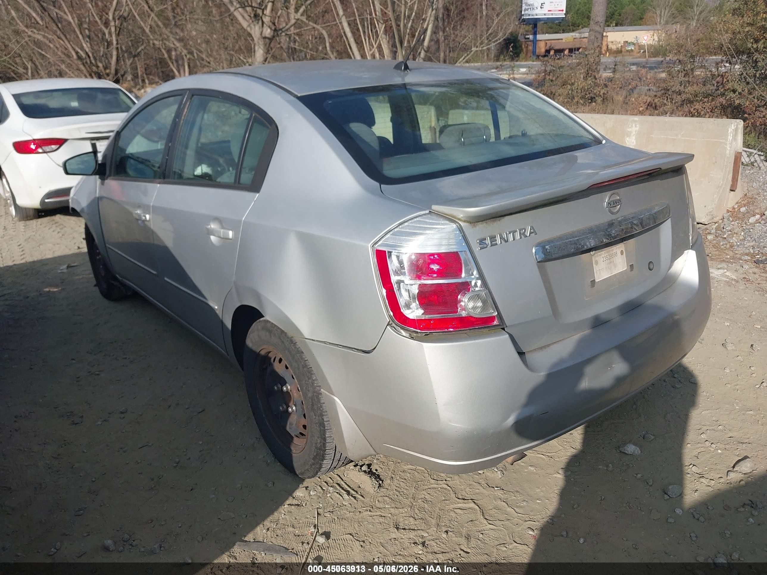 2011 Nissan Sentra 2.0 Silver vin: 3N1AB6AP2BL653189