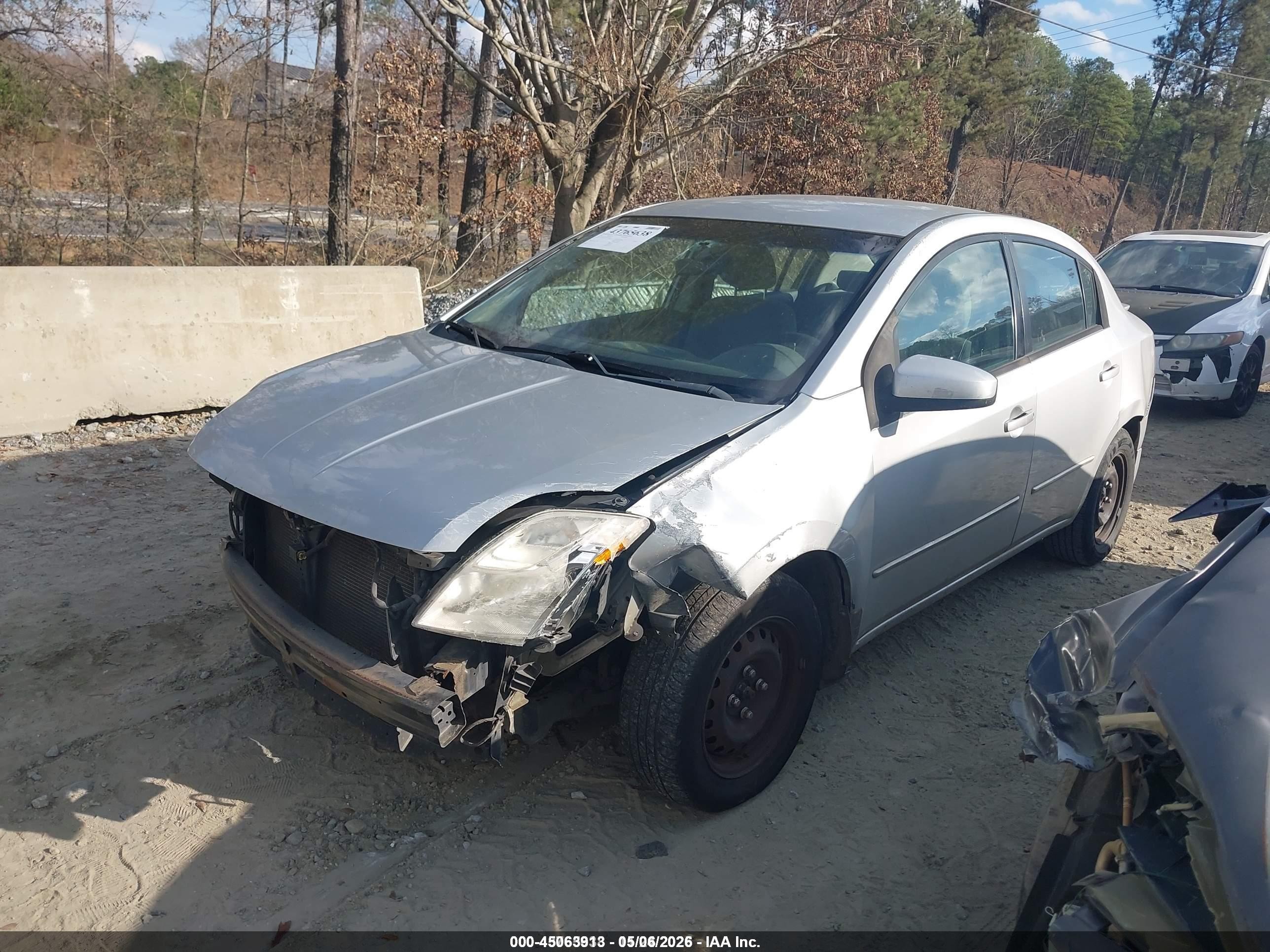 2011 Nissan Sentra 2.0 Silver vin: 3N1AB6AP2BL653189