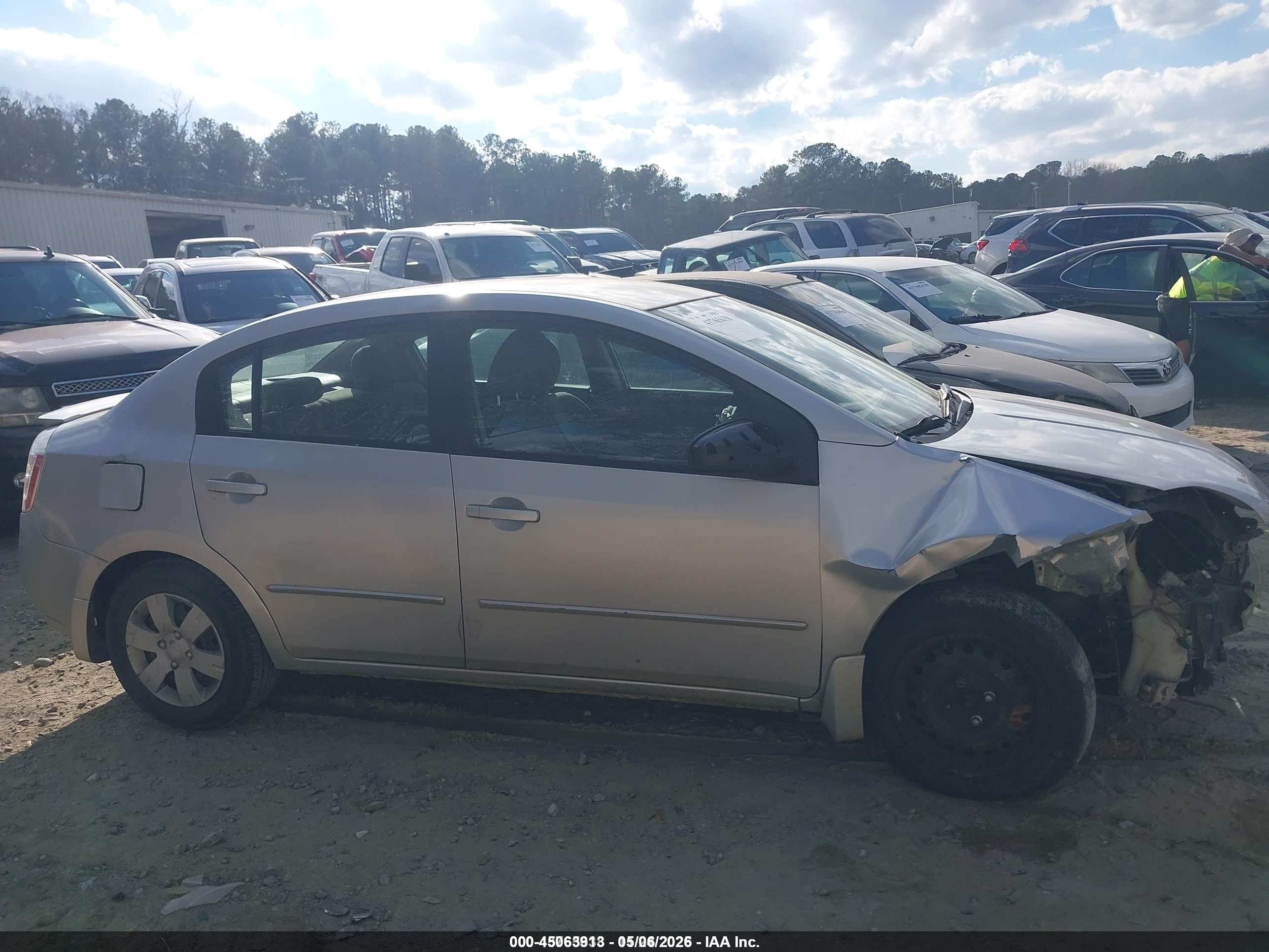 2011 Nissan Sentra 2.0 Silver vin: 3N1AB6AP2BL653189