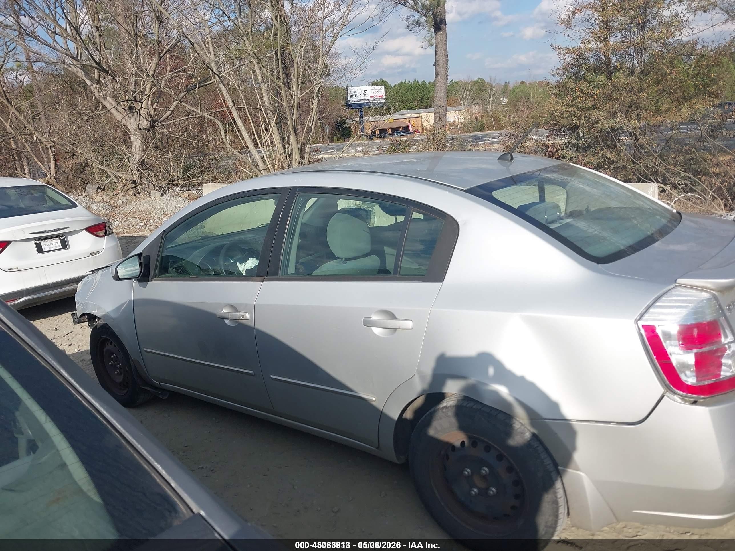 2011 Nissan Sentra 2.0 Silver vin: 3N1AB6AP2BL653189