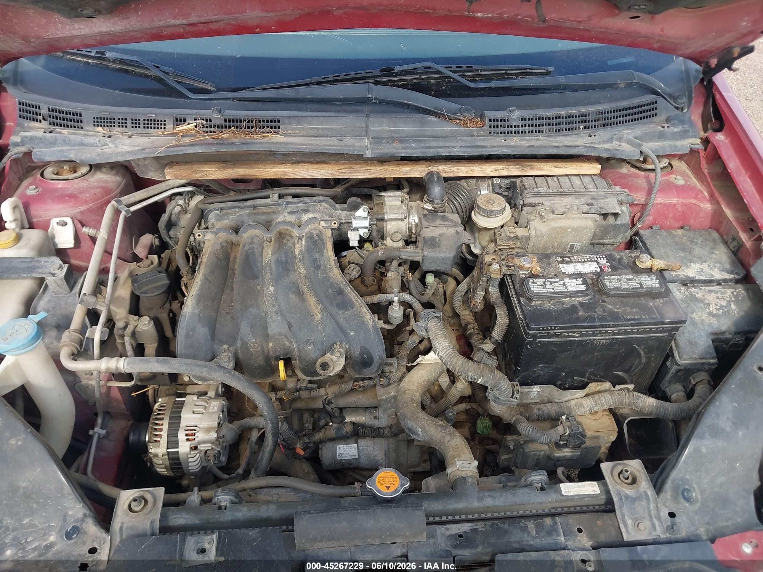 2011 Nissan Sentra 2.0 Red vin: 3N1AB6AP2BL656528