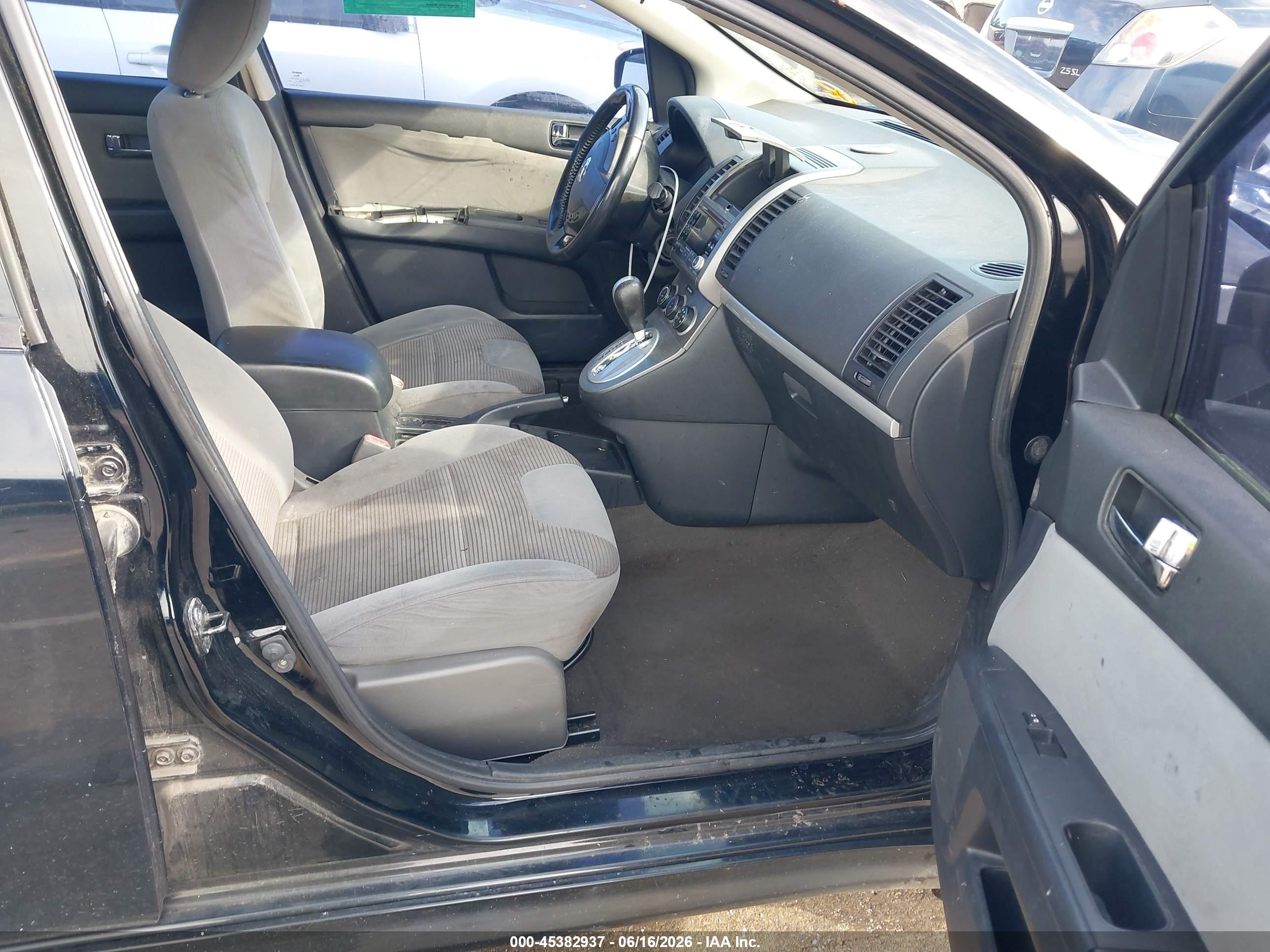 2011 Nissan Sentra 2.0sr Black vin: 3N1AB6AP2BL656920