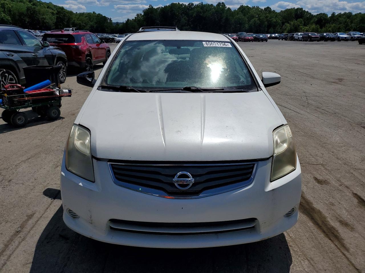 2011 Nissan Sentra 2.0 Белый vin: 3N1AB6AP2BL664239