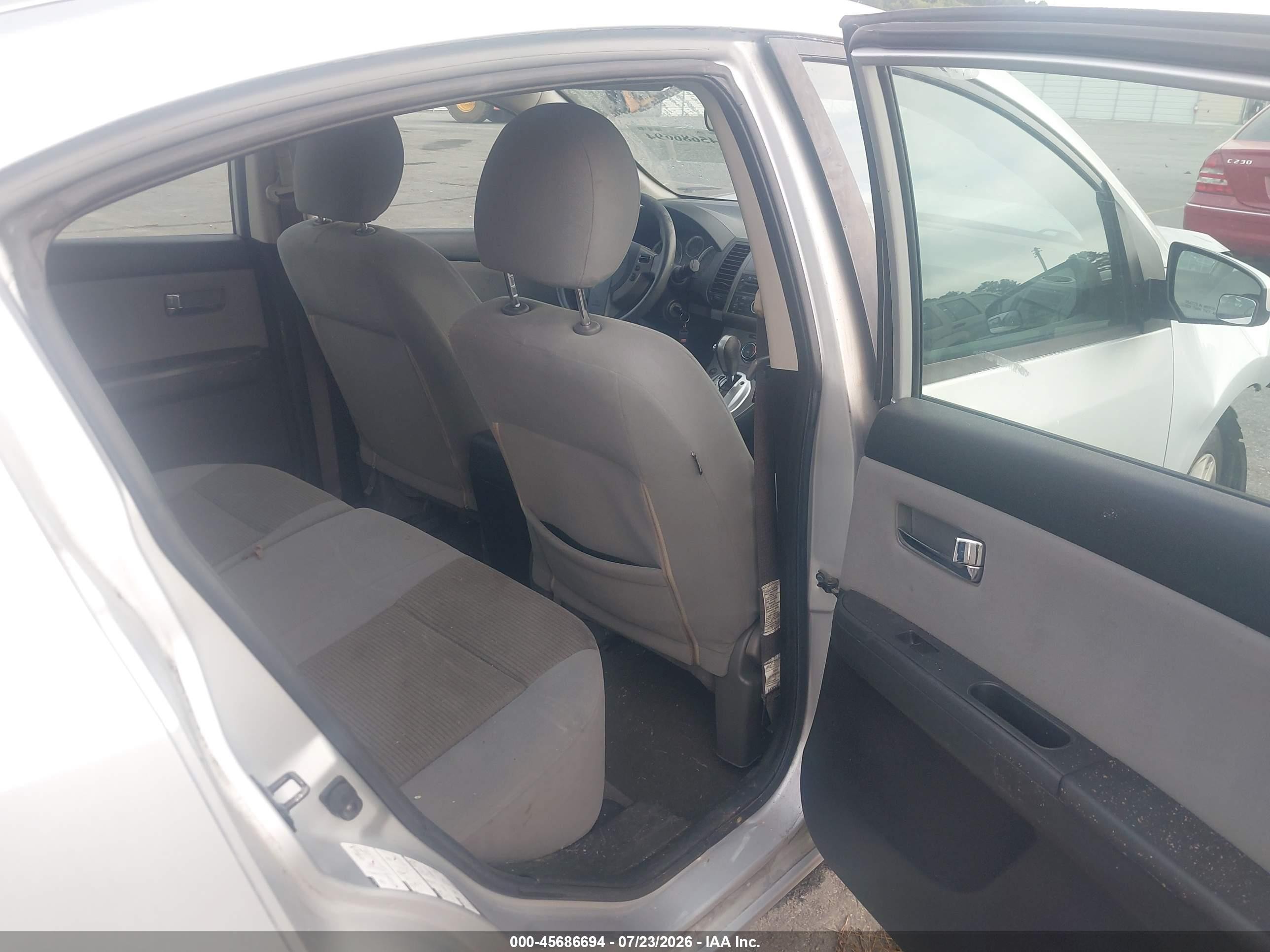 2011 Nissan Sentra 2.0s Gray vin: 3N1AB6AP2BL682627