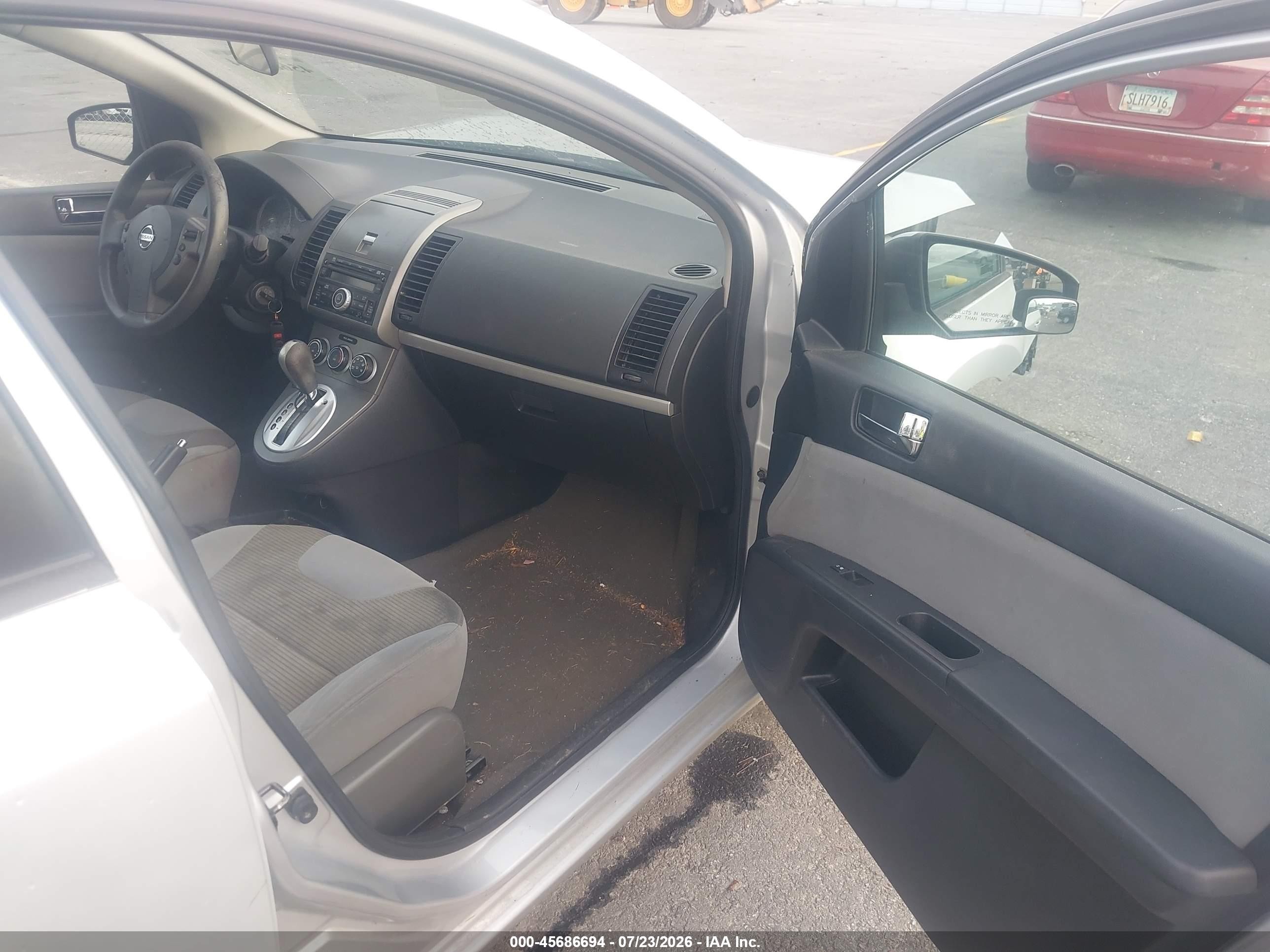 2011 Nissan Sentra 2.0s Gray vin: 3N1AB6AP2BL682627