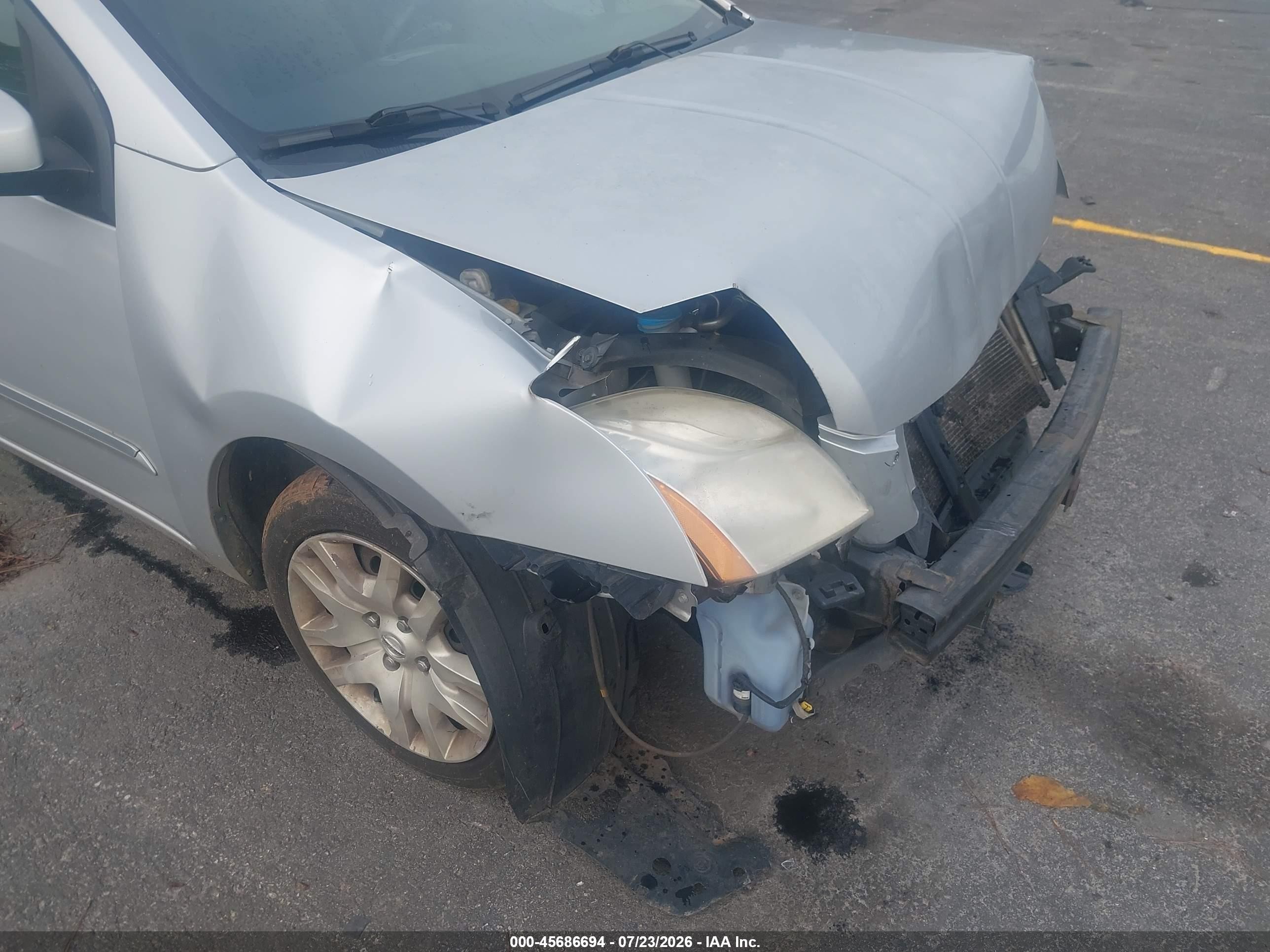 2011 Nissan Sentra 2.0s Gray vin: 3N1AB6AP2BL682627