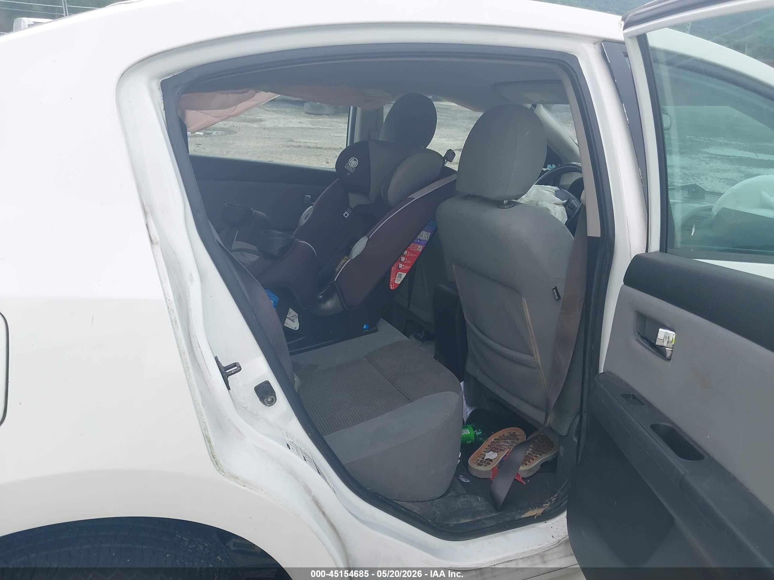 2011 Nissan Sentra 2.0sr White vin: 3N1AB6AP2BL695958