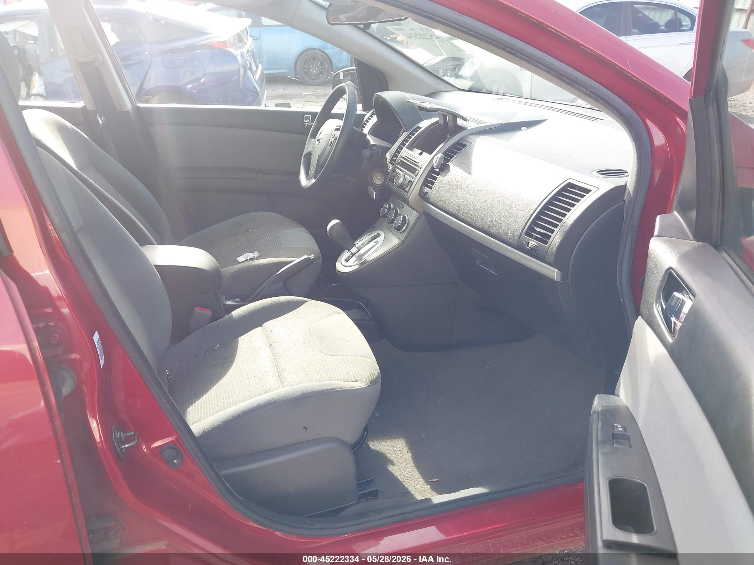 2011 Nissan Sentra 2.0s Red vin: 3N1AB6AP2BL724357