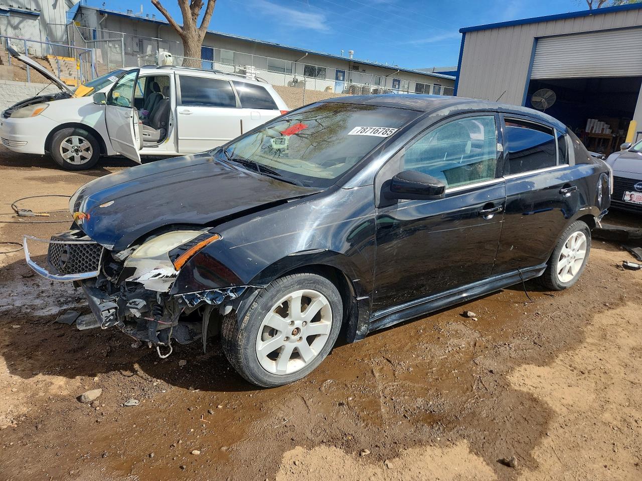 2011 Nissan Sentra 2.0/2.0s/sr/2.0sl Black vin: 3N1AB6AP2BL728263