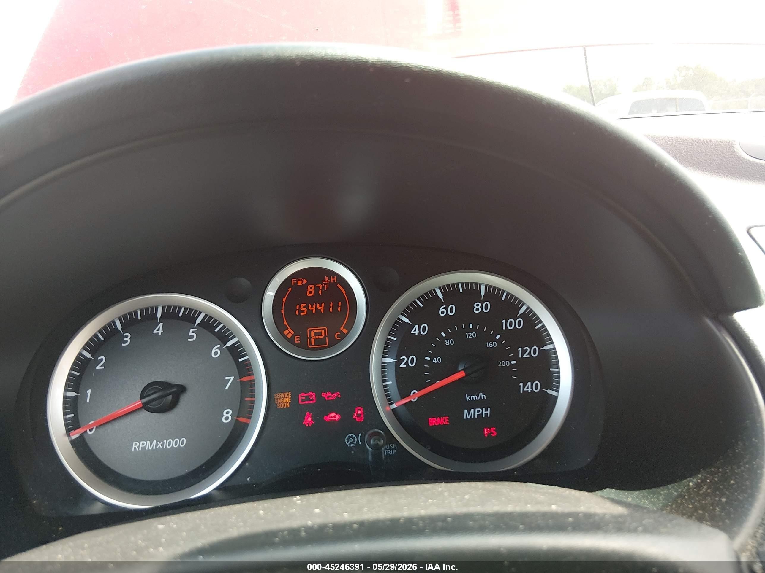 2012 Nissan Sentra 2.0 S Red vin: 3N1AB6AP2CL629427