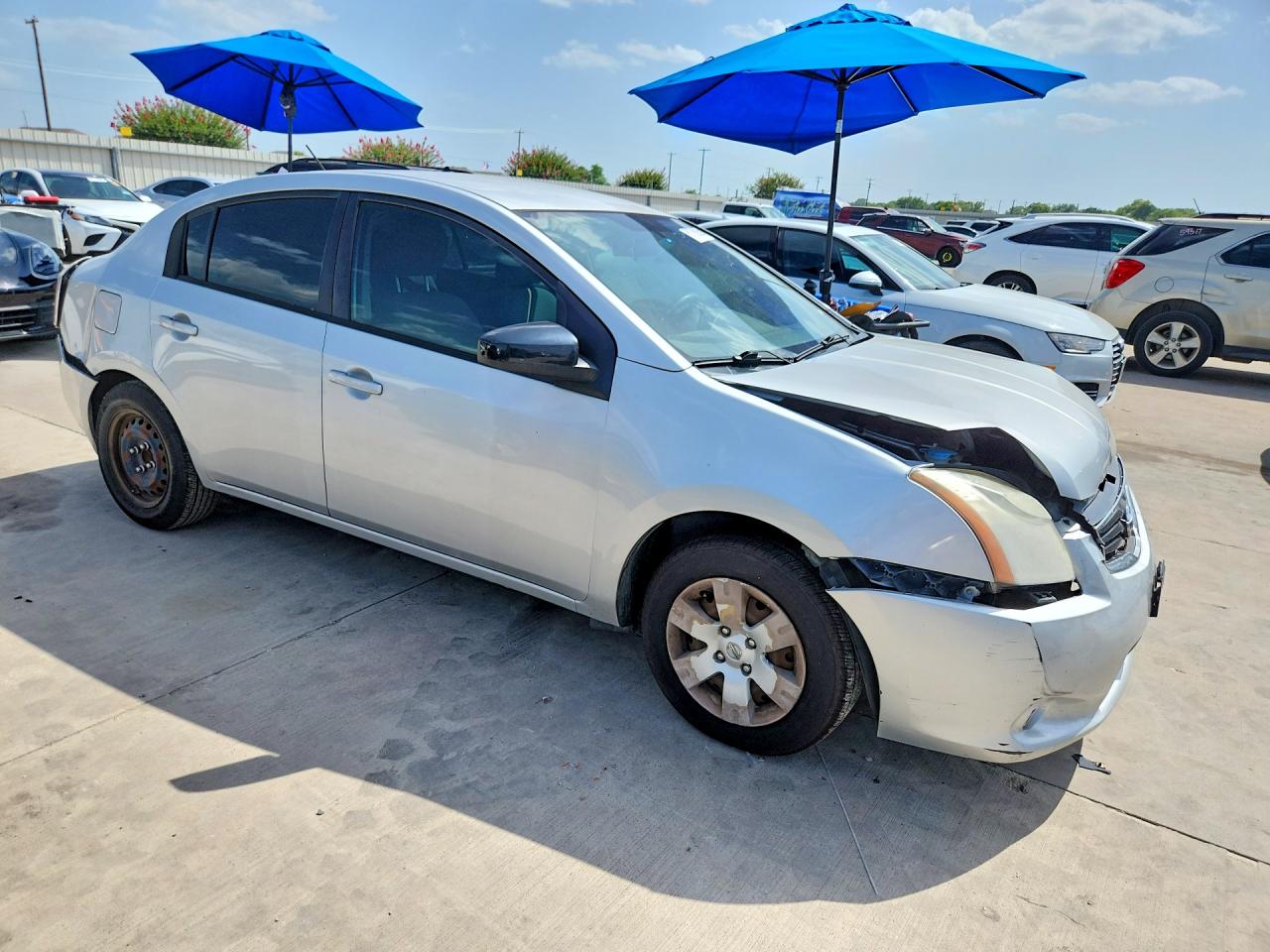 2012 Nissan Sentra 2.0 Silver vin: 3N1AB6AP2CL652156