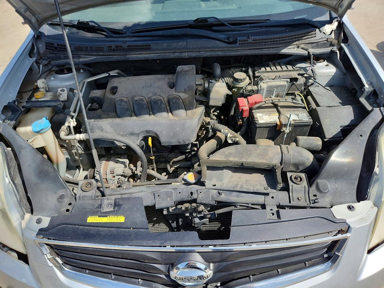 2012 Nissan Sentra 2.0 Silver vin: 3N1AB6AP2CL652156