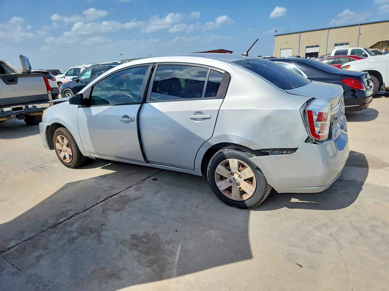 2012 Nissan Sentra 2.0 Silver vin: 3N1AB6AP2CL652156