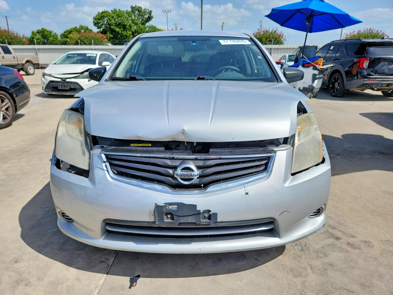 2012 Nissan Sentra 2.0 Silver vin: 3N1AB6AP2CL652156