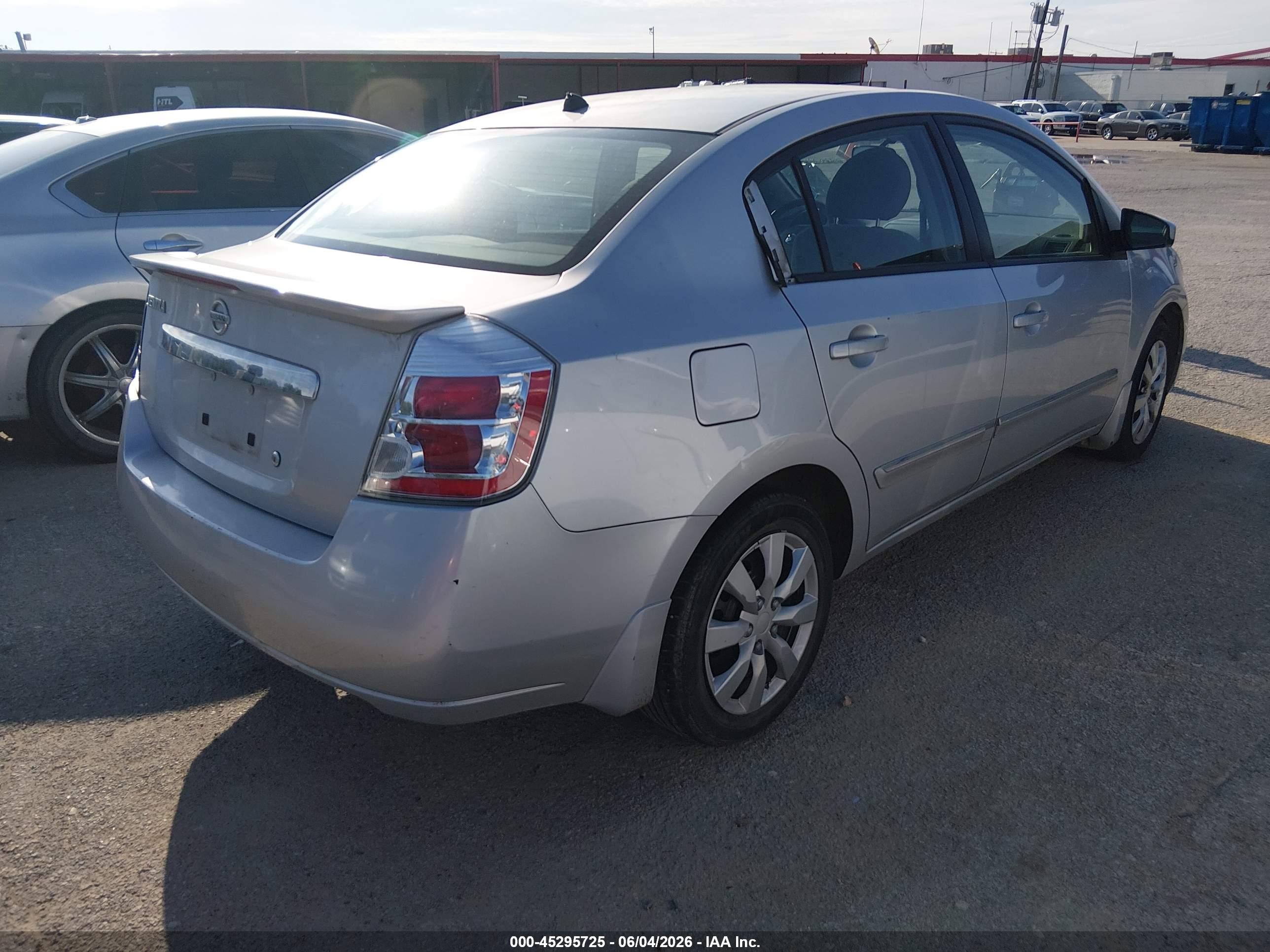 2012 Nissan Sentra 2.0 S Gray vin: 3N1AB6AP2CL652741