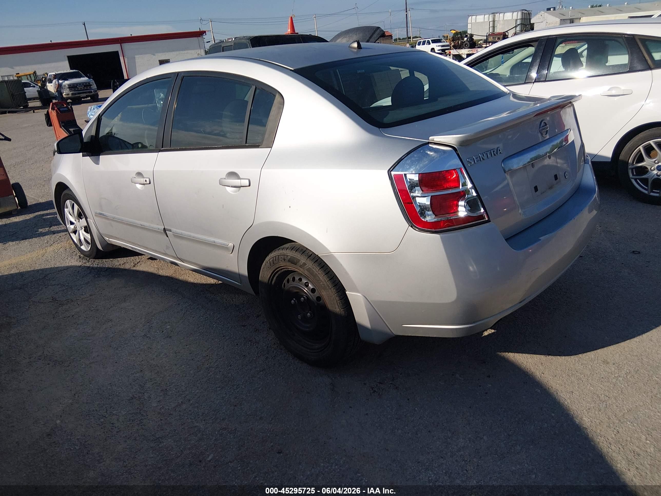 2012 Nissan Sentra 2.0 S Gray vin: 3N1AB6AP2CL652741