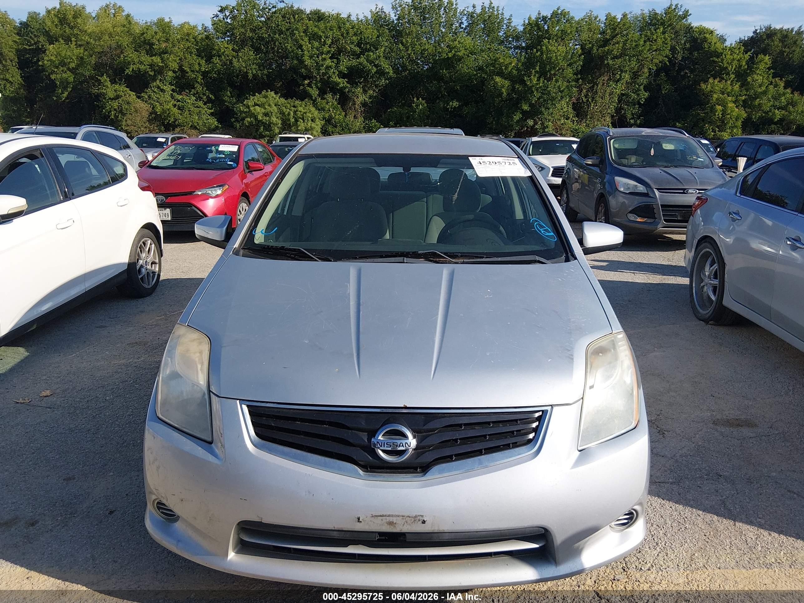 2012 Nissan Sentra 2.0 S Gray vin: 3N1AB6AP2CL652741