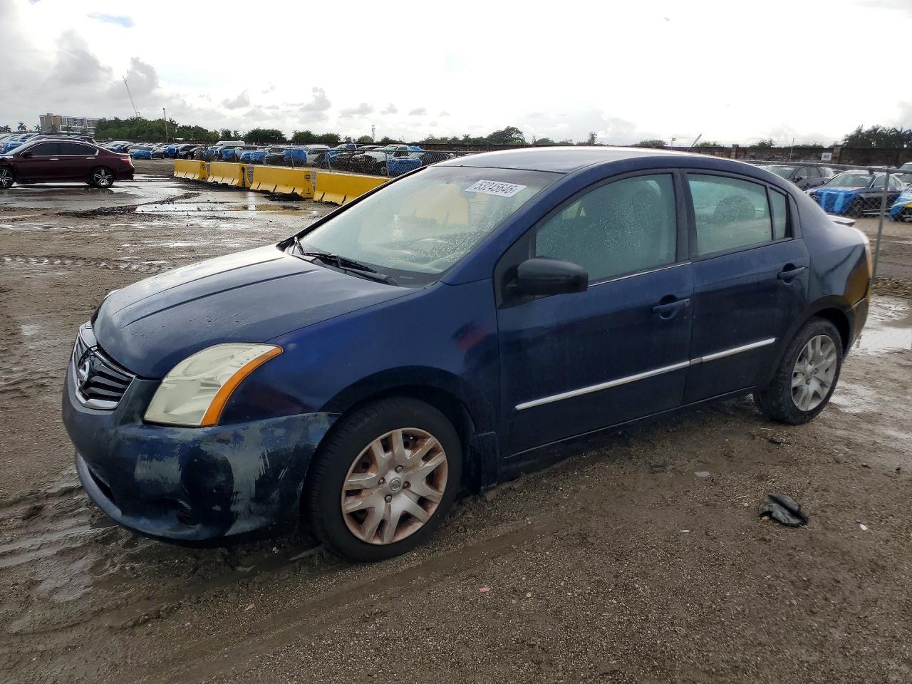 2012 Nissan Sentra 2.0 Blue vin: 3N1AB6AP2CL669345
