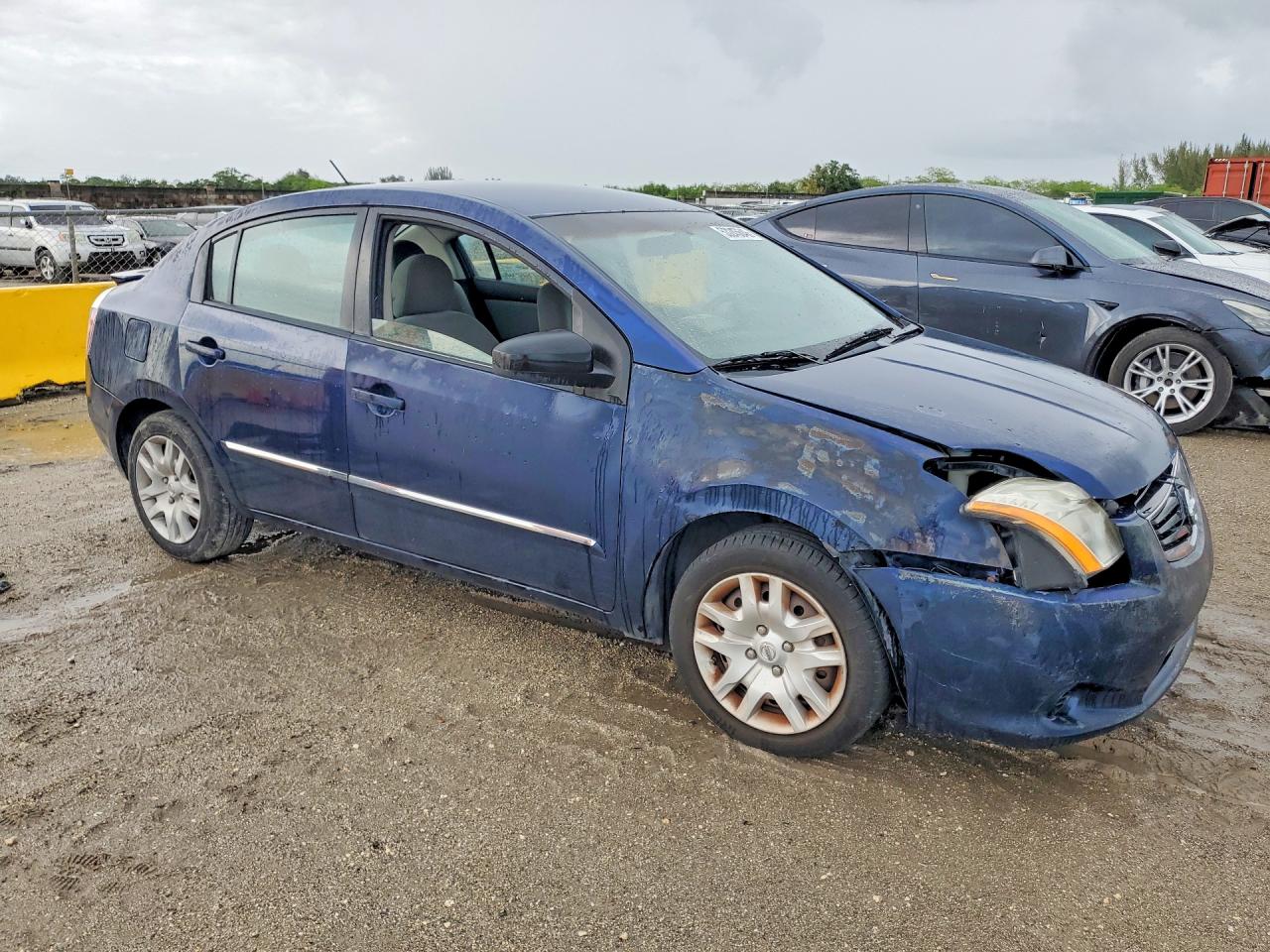 2012 Nissan Sentra 2.0 Синий vin: 3N1AB6AP2CL669345